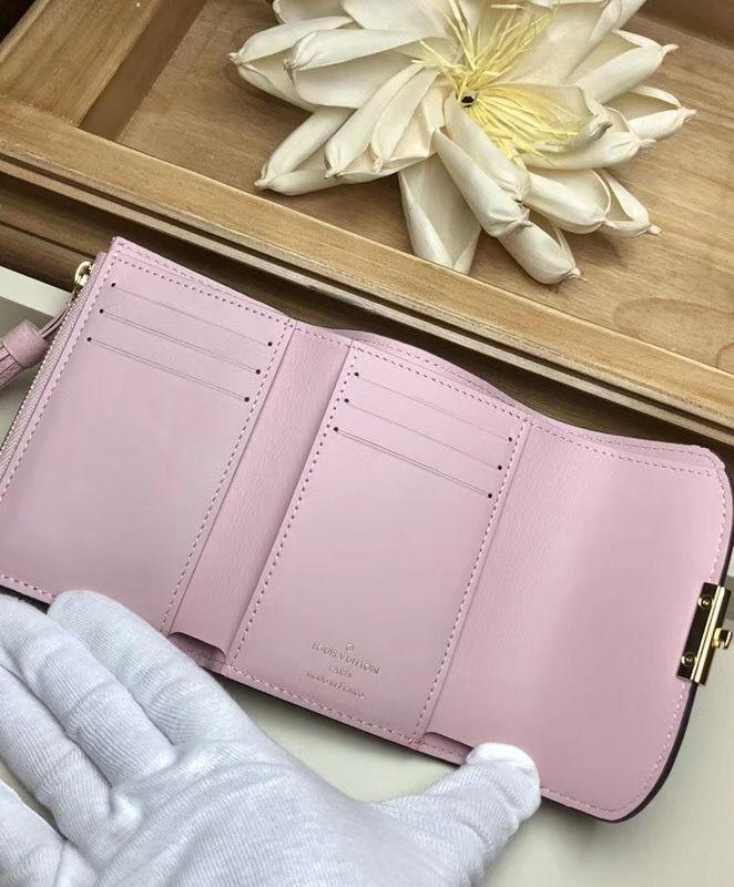 Louis Vuitton Croisette Compact Wallet Damier Ebene canvas w/ grained leather Magnolia