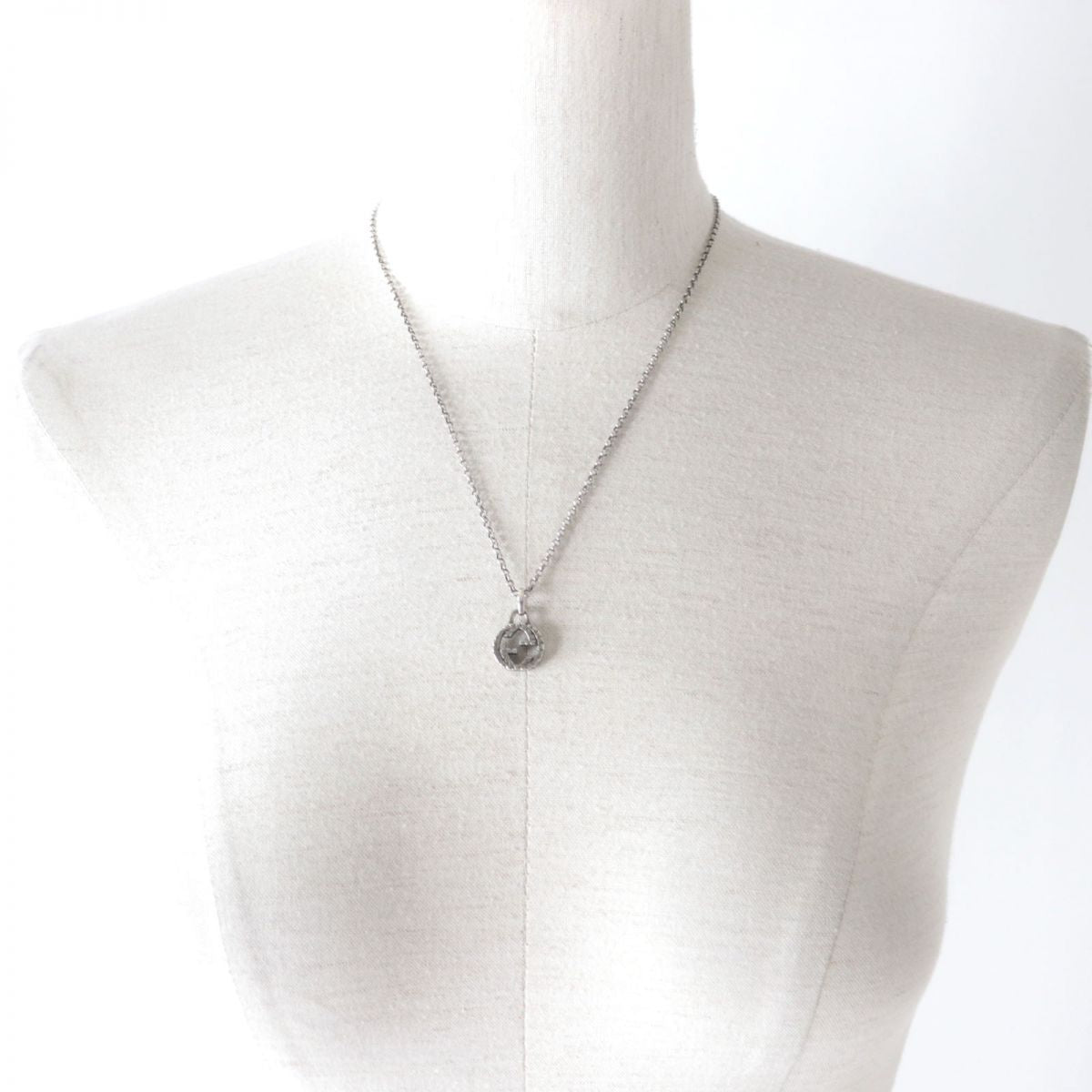 GUCCI Necklace Main�FAG925 Silver Women Used