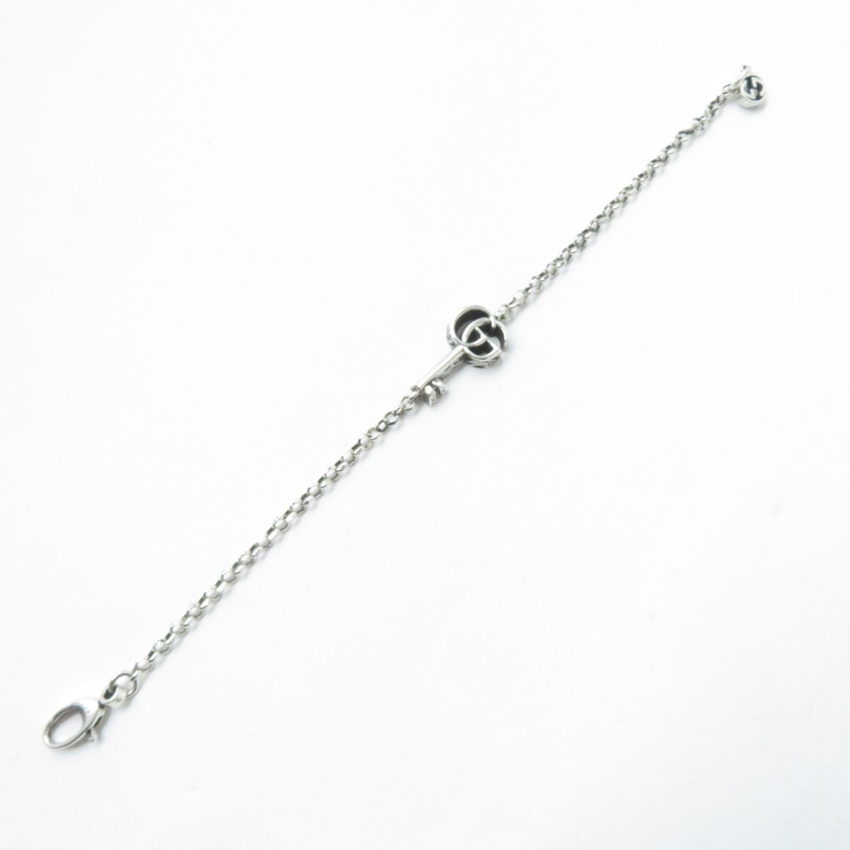 GUCCI bracelet 632207 Main�FAG925 Silver Arabesque Women 17 Used