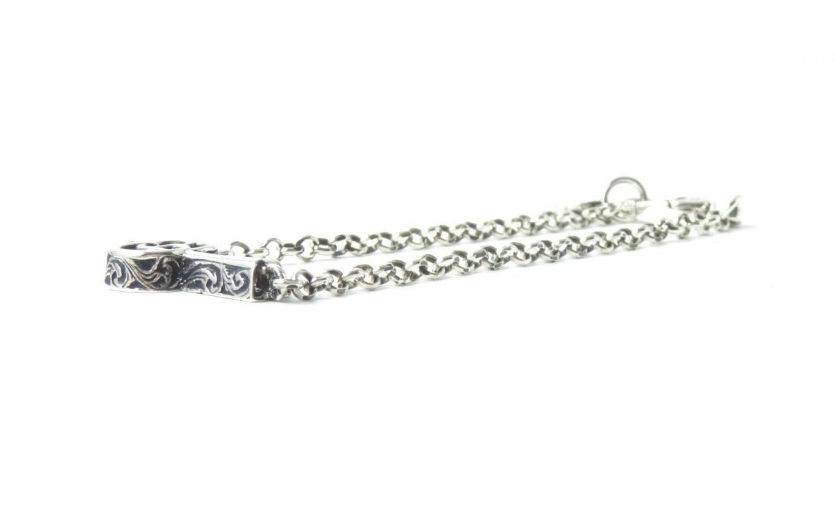 GUCCI bracelet 632207 Main�FAG925 Silver Arabesque Women 17 Used