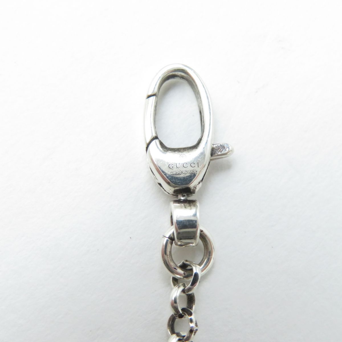 GUCCI bracelet 632207 Main�FAG925 Silver Arabesque Women 17 Used