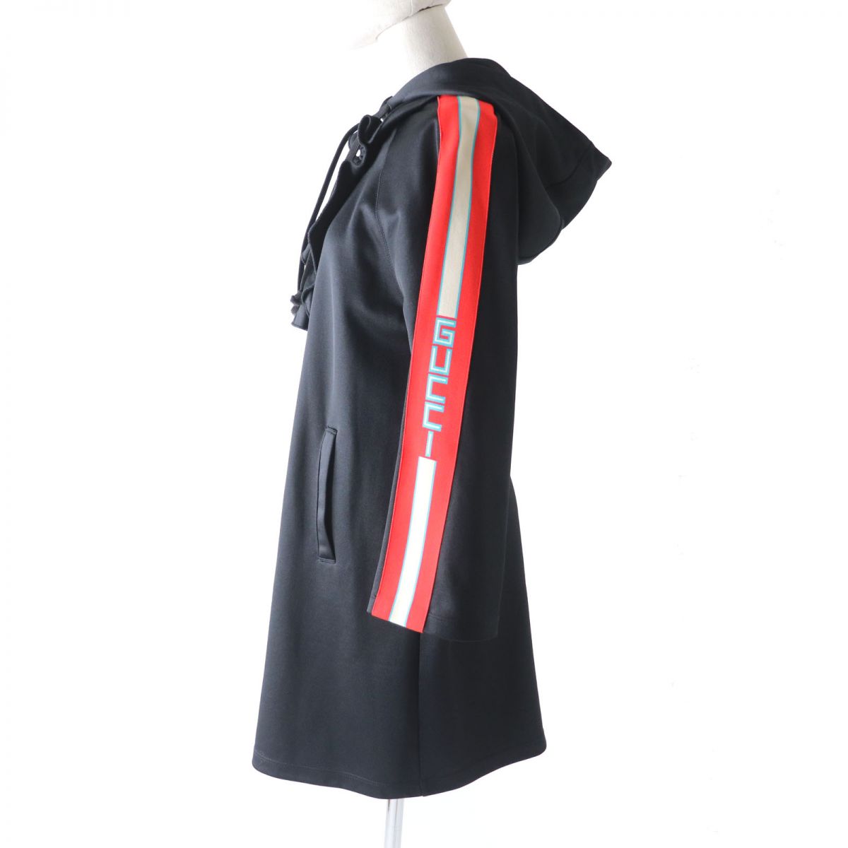 GUCCI one piece Outer material: 55% polyester, Outer material: 45% cotton, Part: 100% nylon black Women S Used