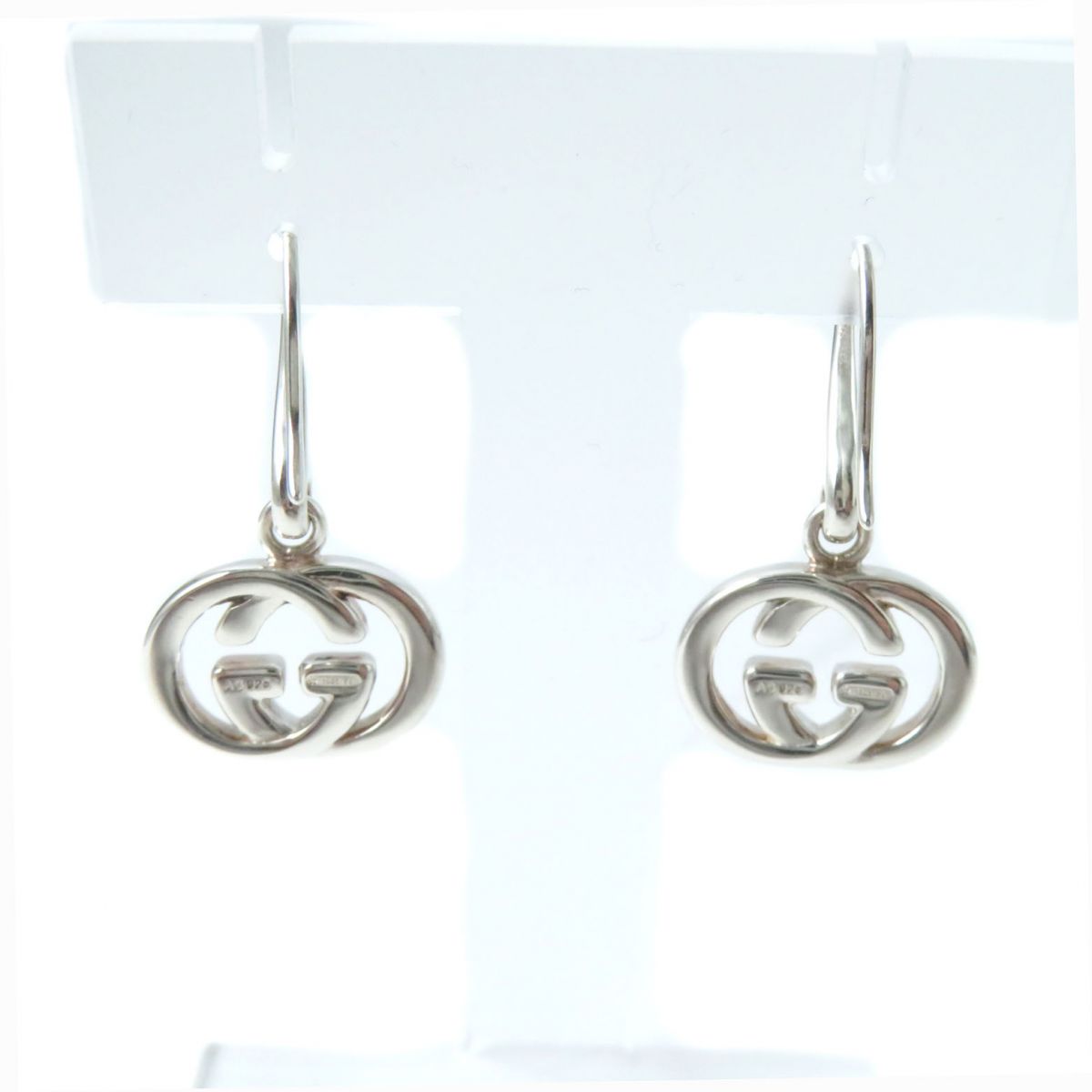 GUCCI Pierce Main�FAG925 Silver Women Used