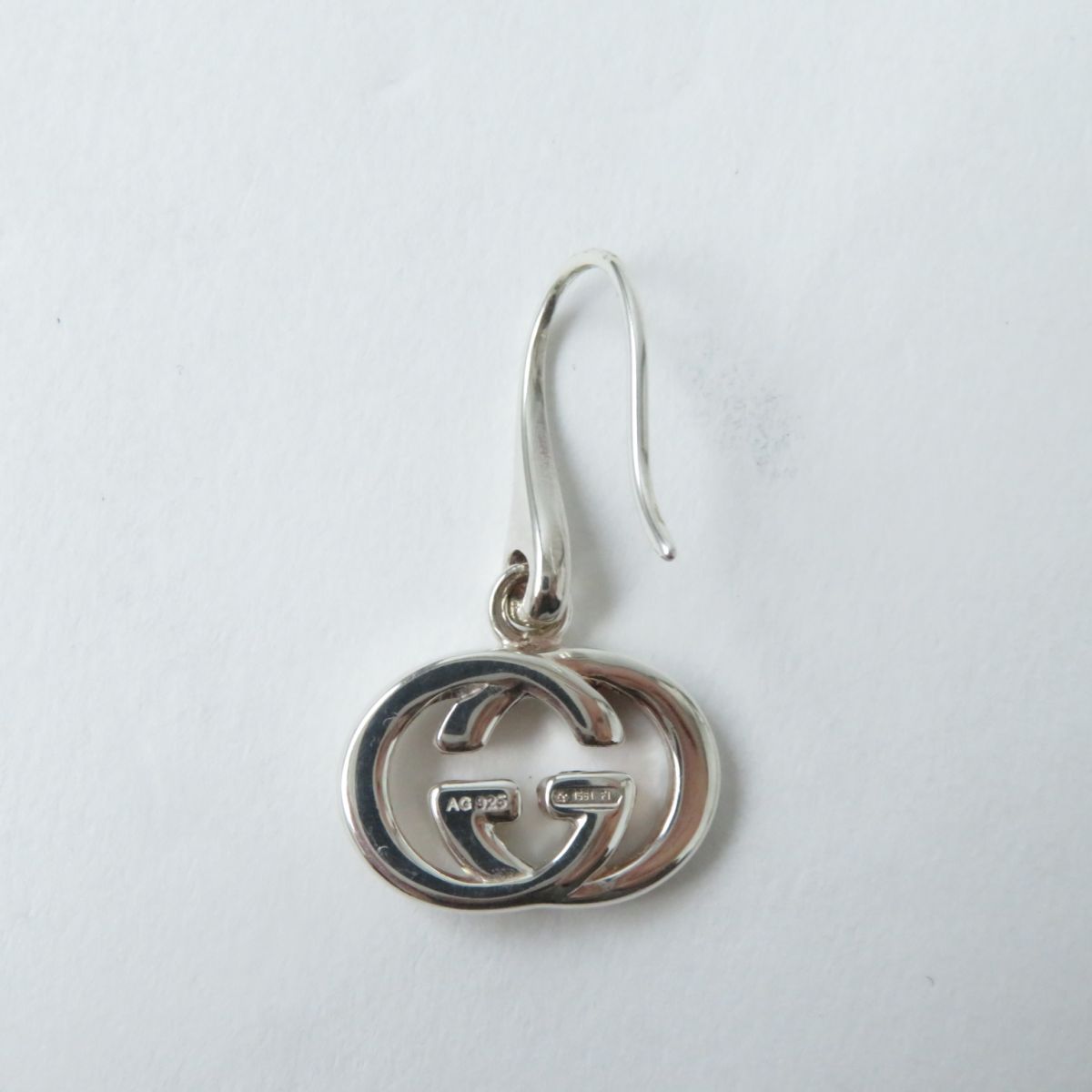 GUCCI Pierce Main�FAG925 Silver Women Used
