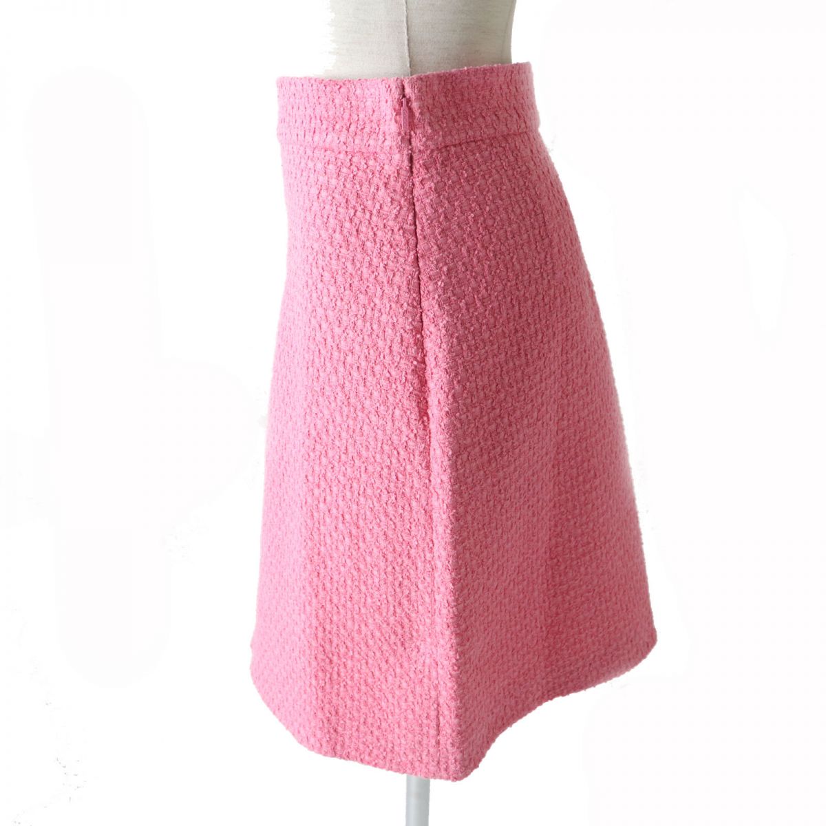 GUCCI skirt Outer: 88% cotton, Outer: 12% nylon, Lining: 71% acetate, Lining: 29% silk pink Women 42 Used