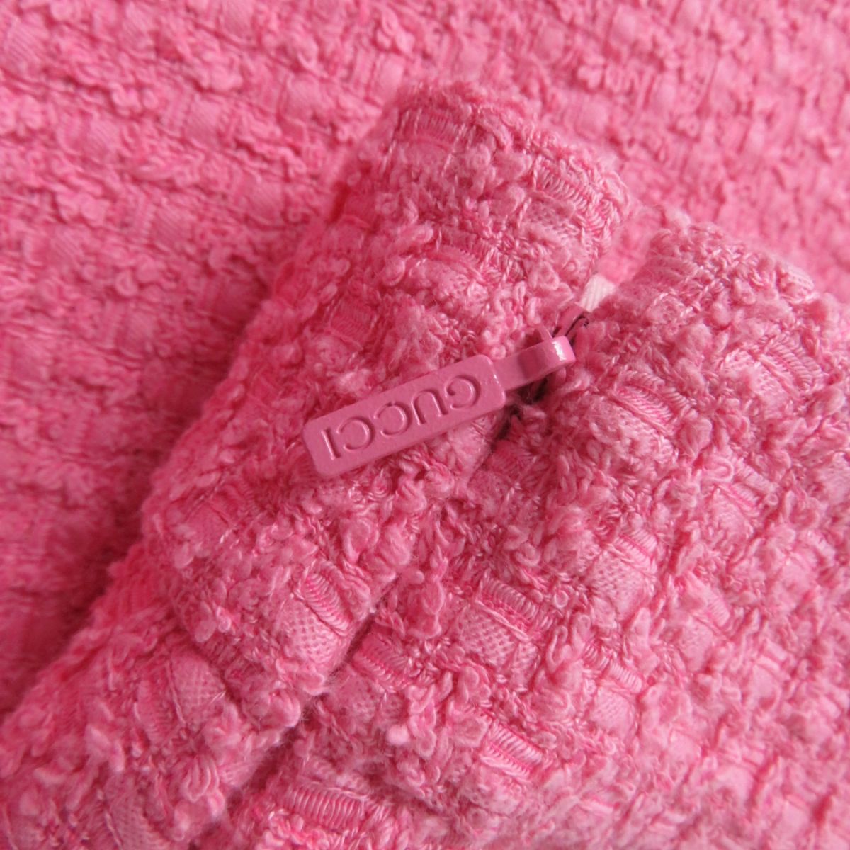 GUCCI skirt Outer: 88% cotton, Outer: 12% nylon, Lining: 71% acetate, Lining: 29% silk pink Women 42 Used