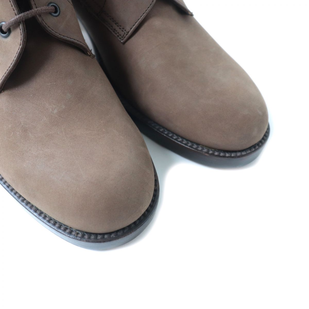 HERMES boots leather Brown 36 1/2
