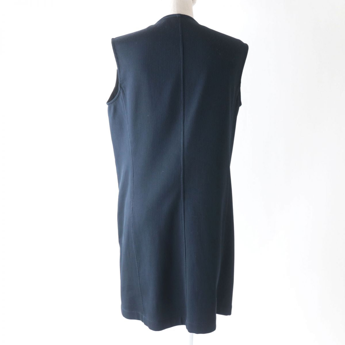 HERMES Best Main: 100% cotton, Part: Lamb leather, Lining: 100% cotton Navy Women 40 Used