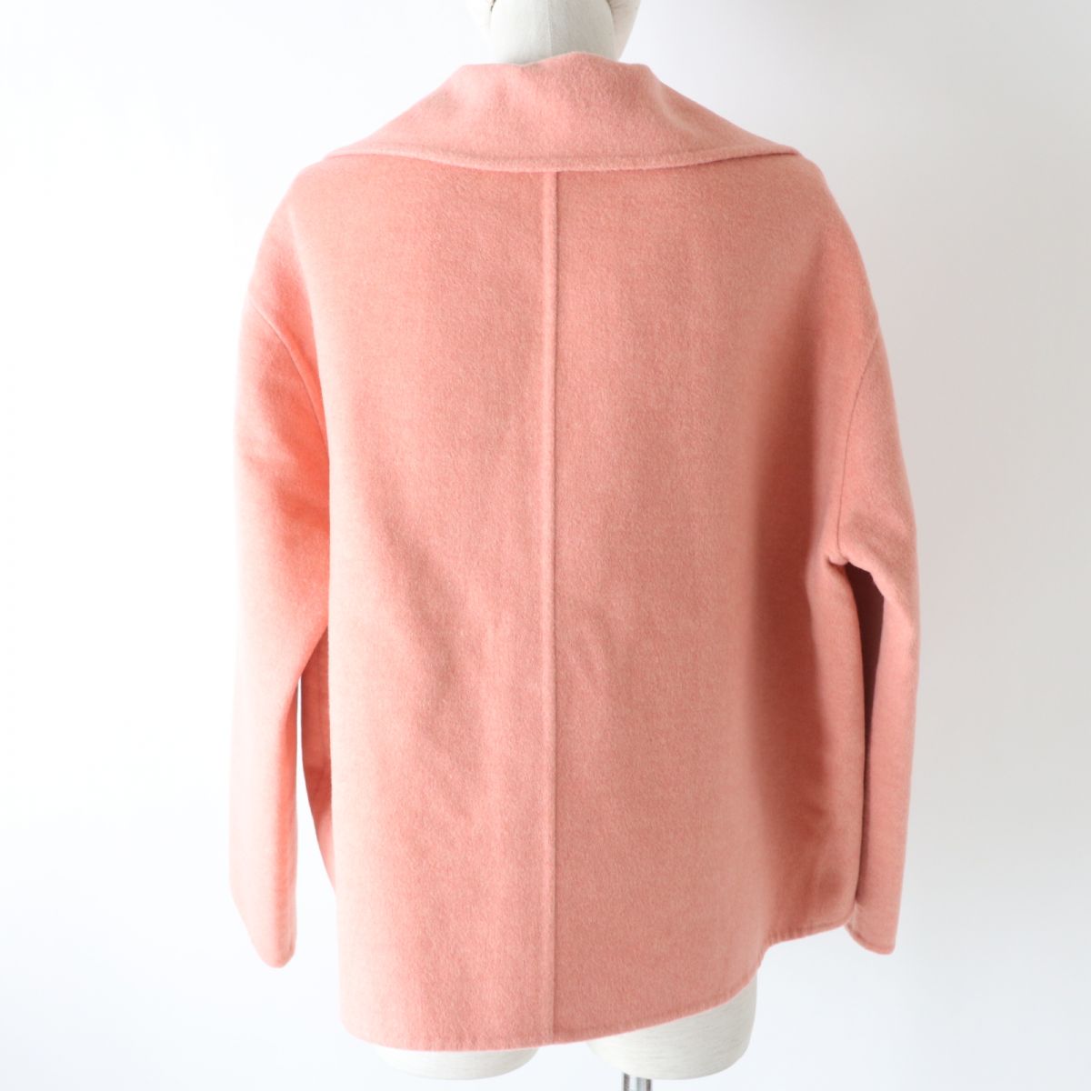 HERMES Jacket Outer material: 100% cashmere pink Women 36 Used