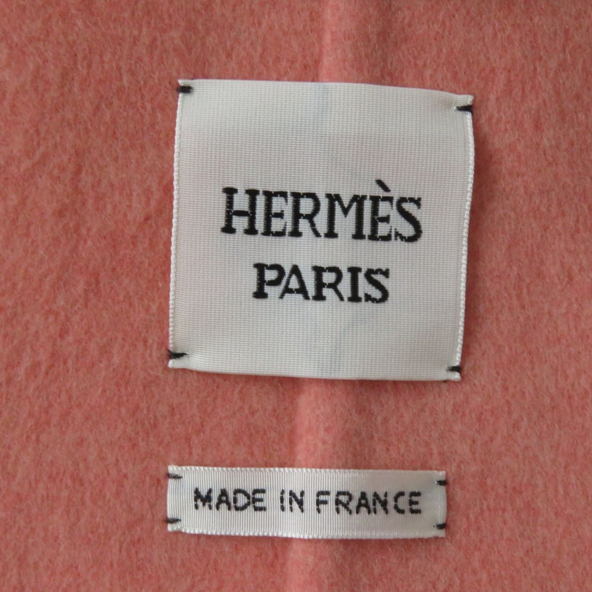HERMES Jacket Outer material: 100% cashmere pink Women 36 Used