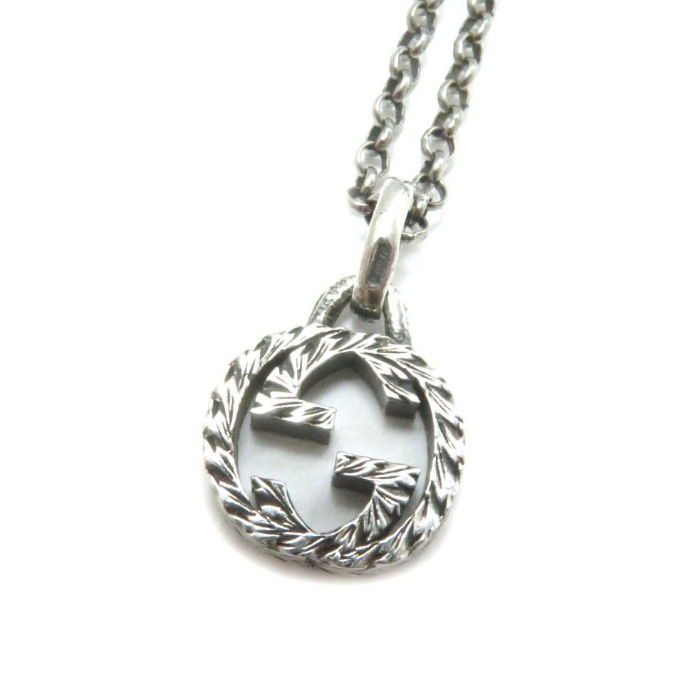 GUCCI Necklace Main�FAG925 Silver Women Used