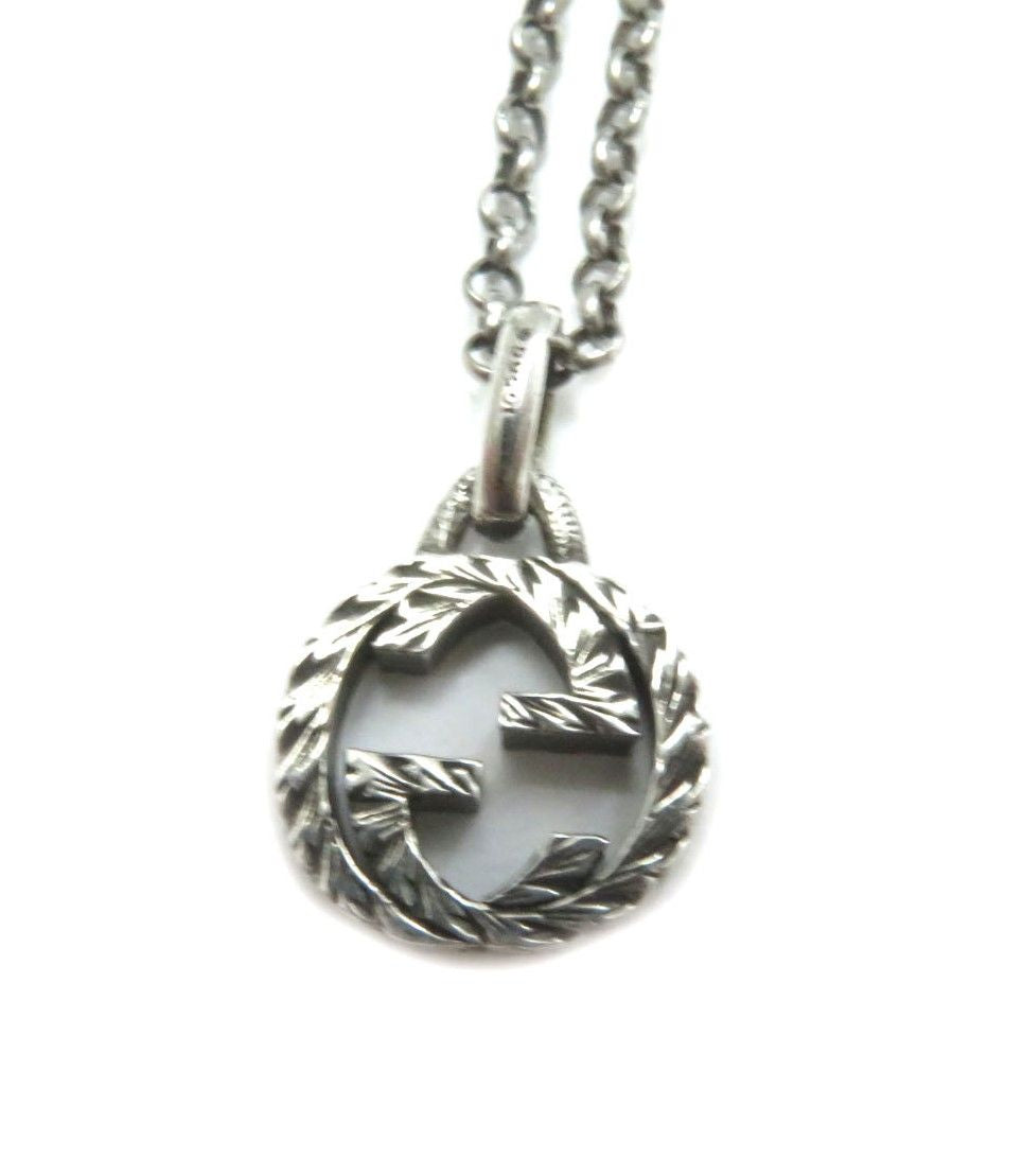 GUCCI Necklace Main�FAG925 Silver Women Used