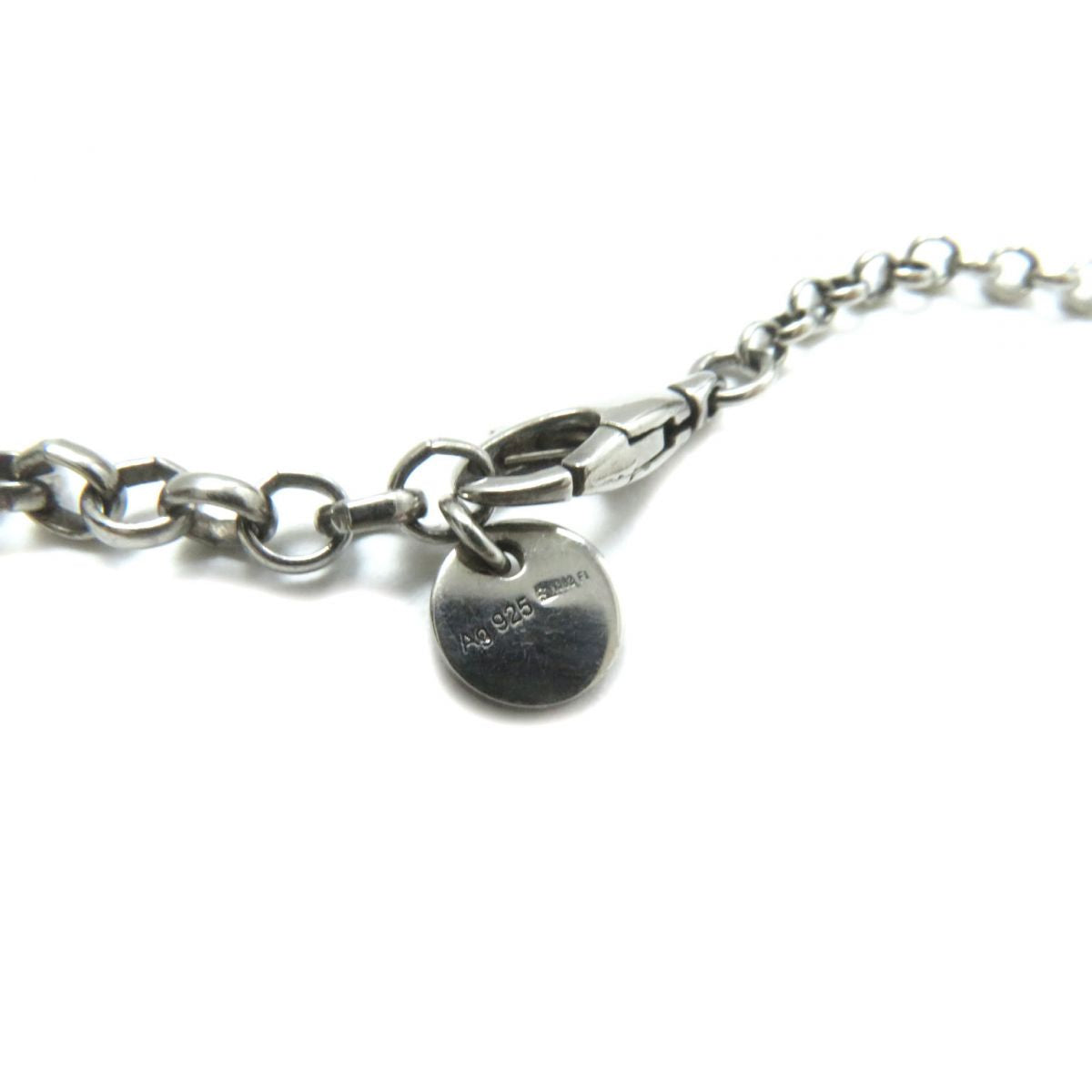 GUCCI Necklace Main�FAG925 Silver Women Used