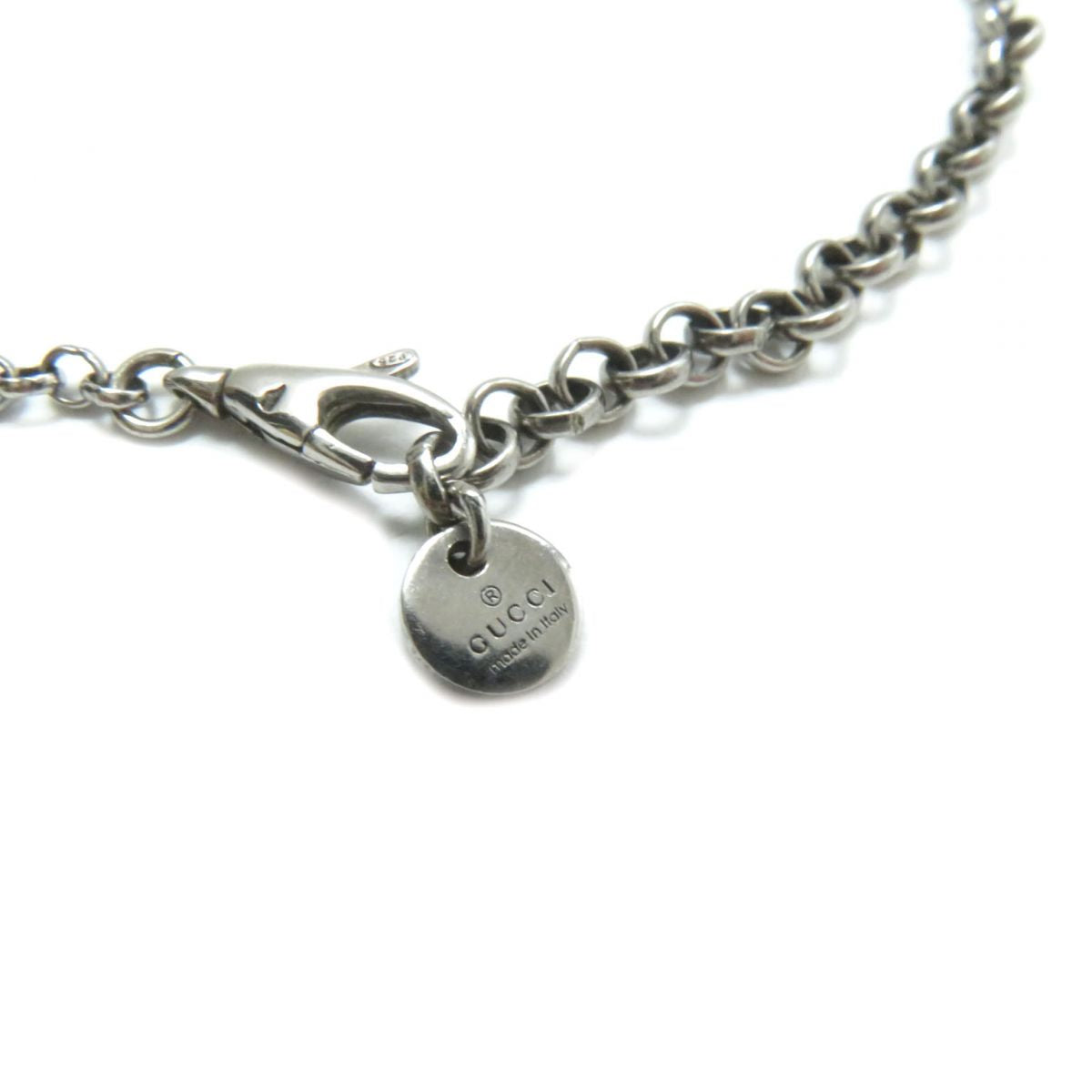 GUCCI Necklace Main�FAG925 Silver Women Used