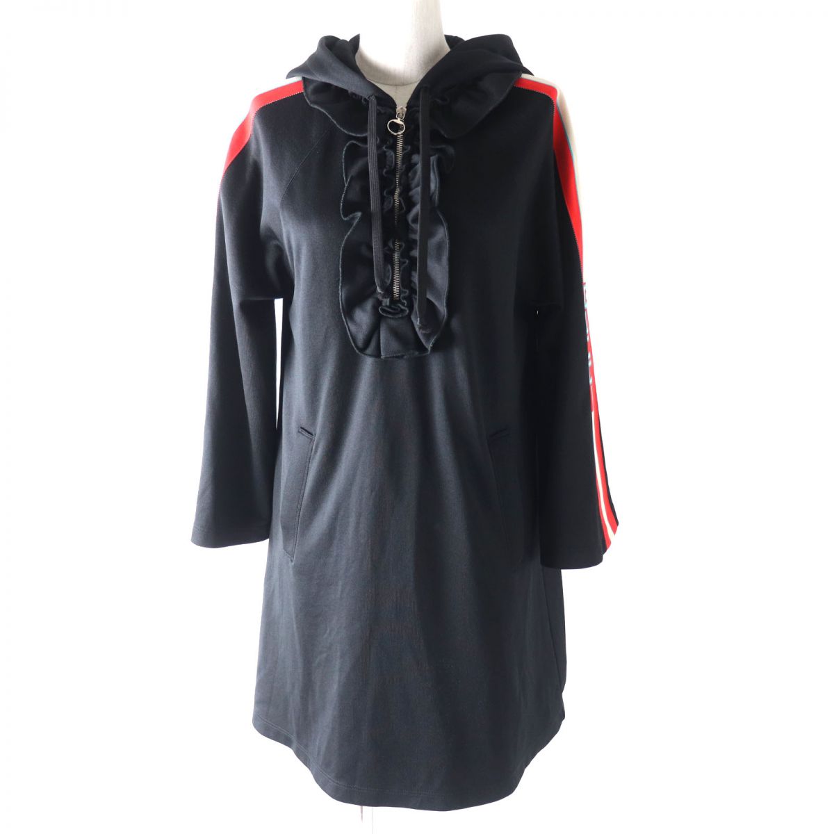 GUCCI one piece Outer material: 55% polyester, Outer material: 45% cotton, Part: 100% nylon black Women XS Used