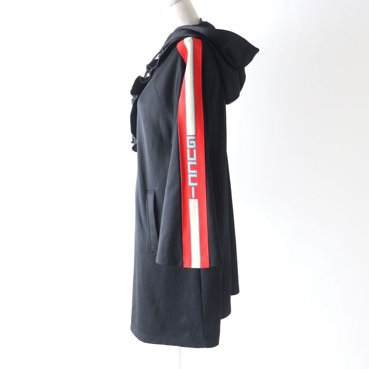 GUCCI one piece Outer material: 55% polyester, Outer material: 45% cotton, Part: 100% nylon black Women XS Used