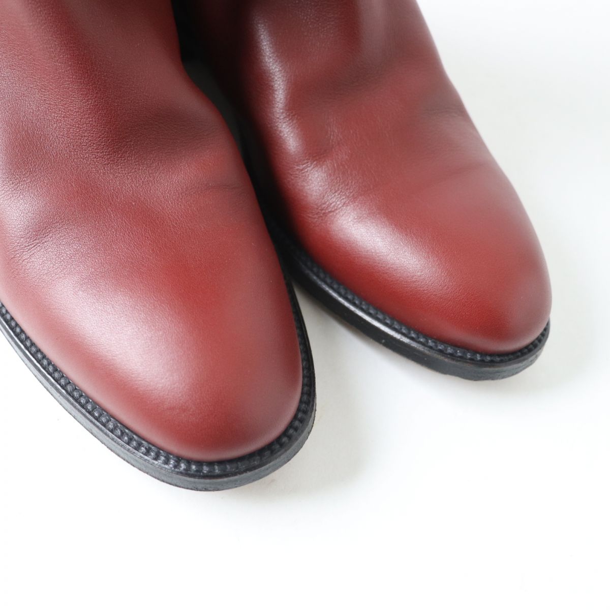 HERMES boots Main: Leather Red type Women 38 Used