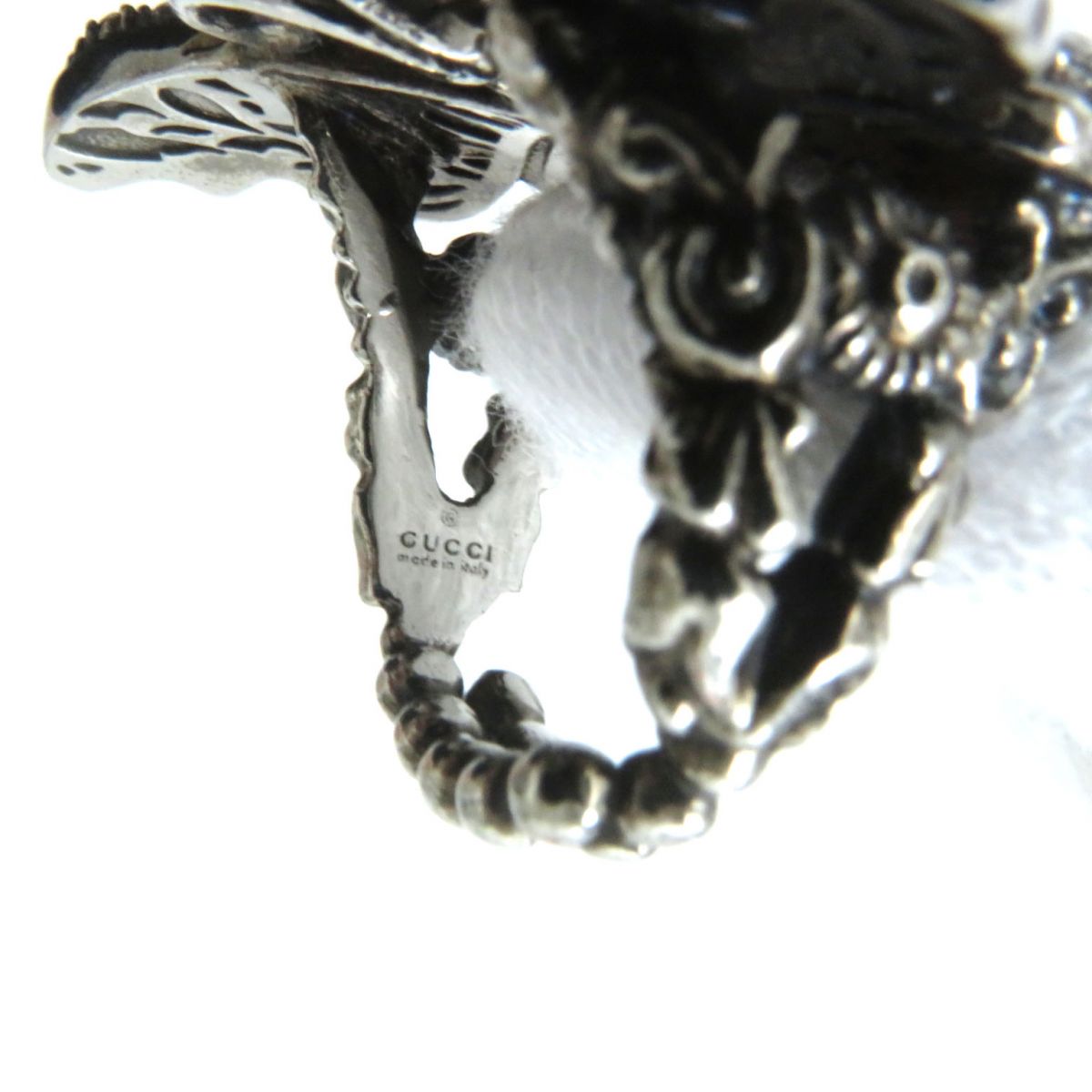 GUCCI Ring metal Silver Women Used