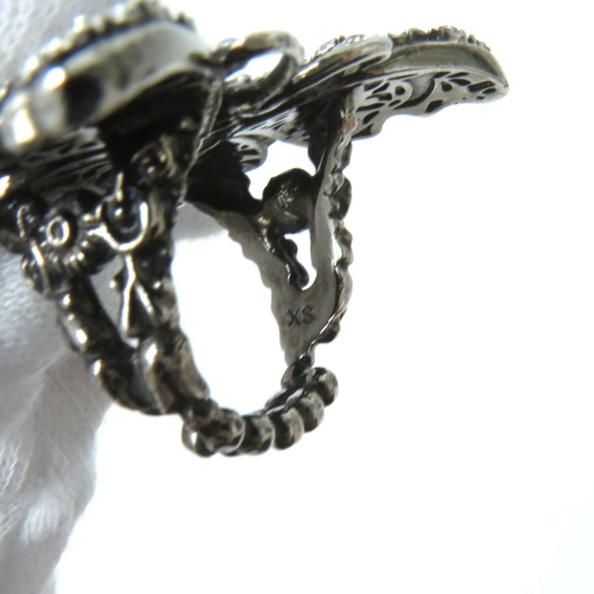 GUCCI Ring metal Silver Women Used