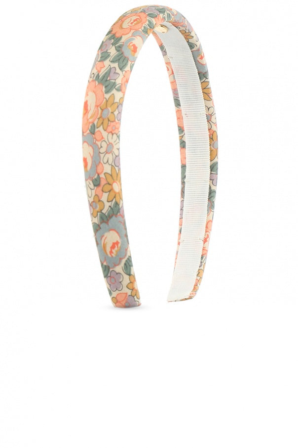 Gucci Liberty Floral Headband in Beige