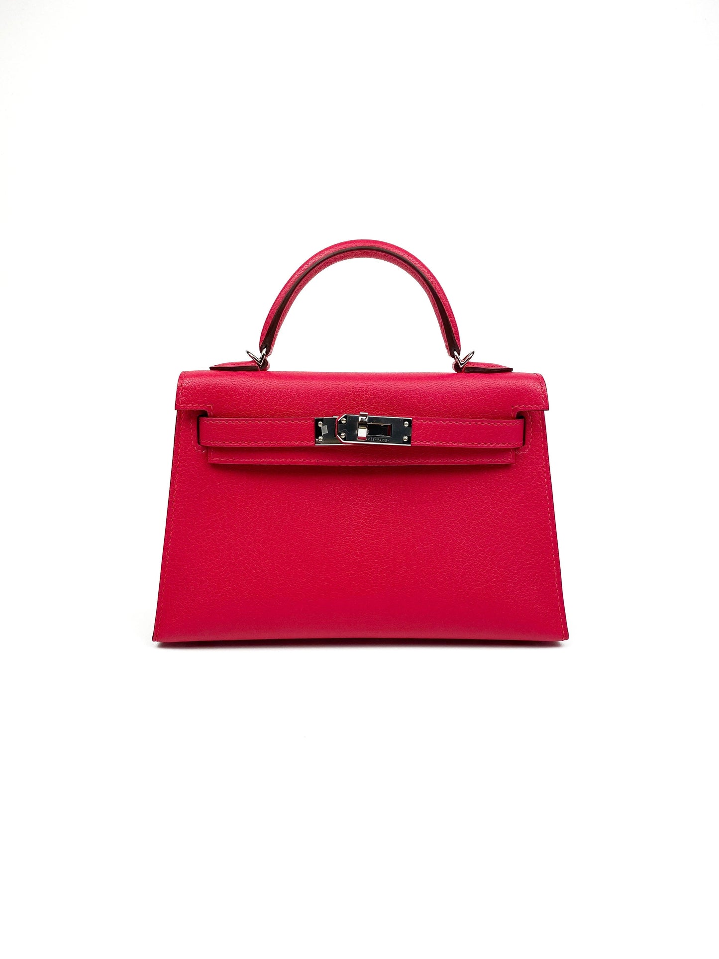 Hermes Mini Kelly Rose Extreme Bag