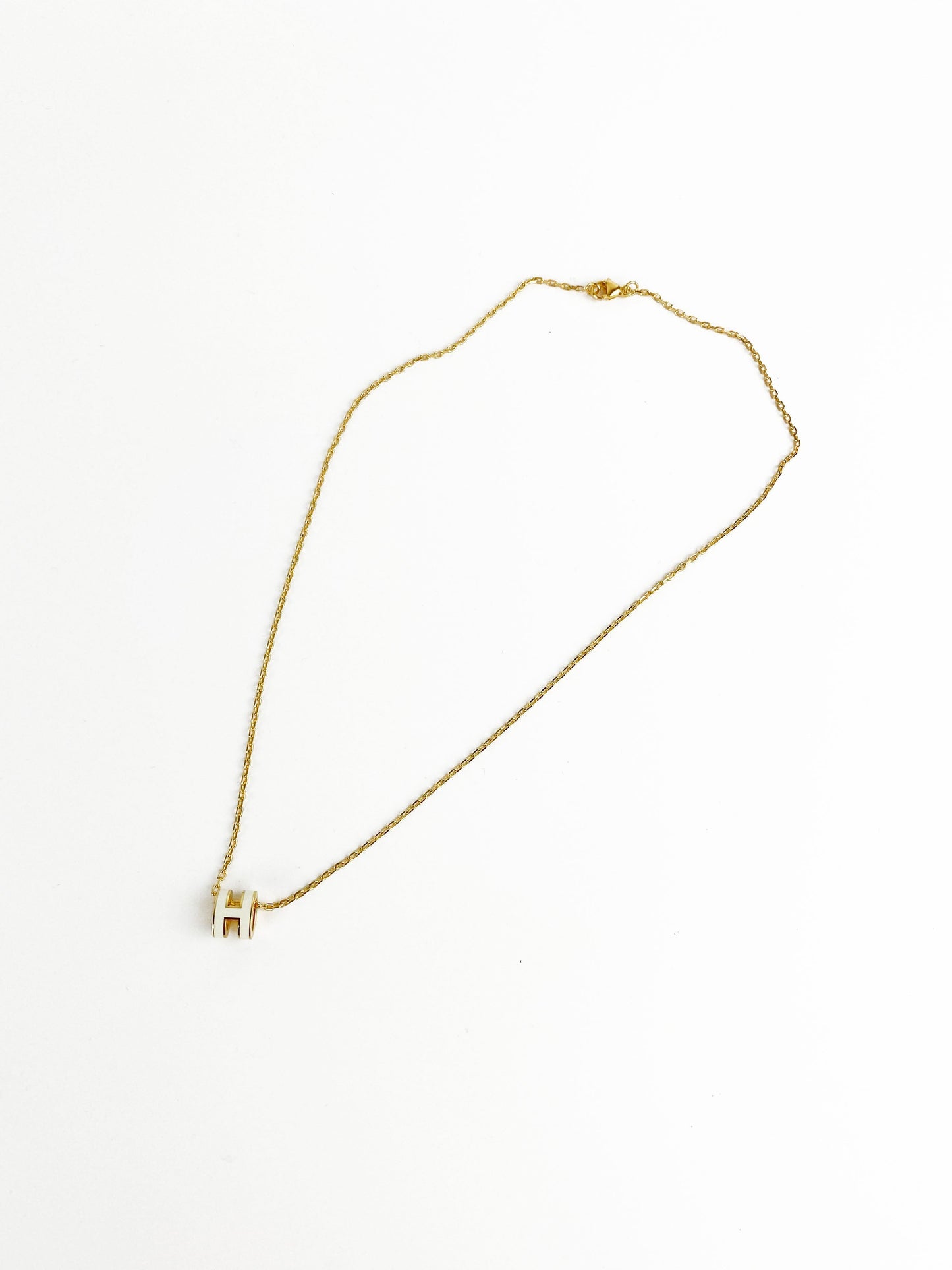 Hermes Mini Pop H Pendant Necklace