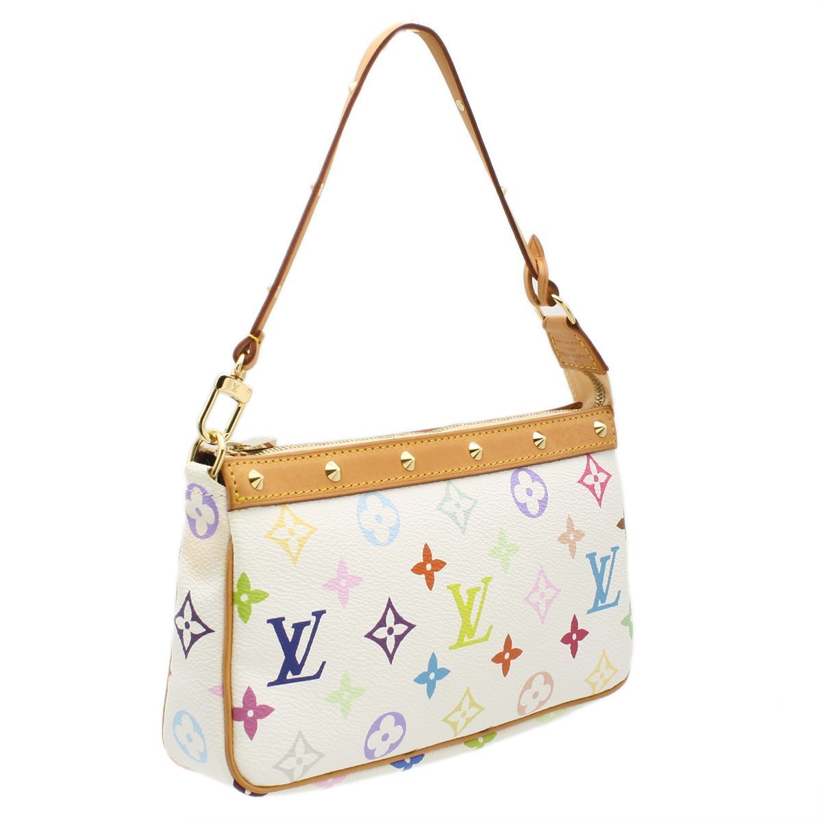 Louis Vuitton 2003 Monogram Multicolor Pochette Accessoires M92649