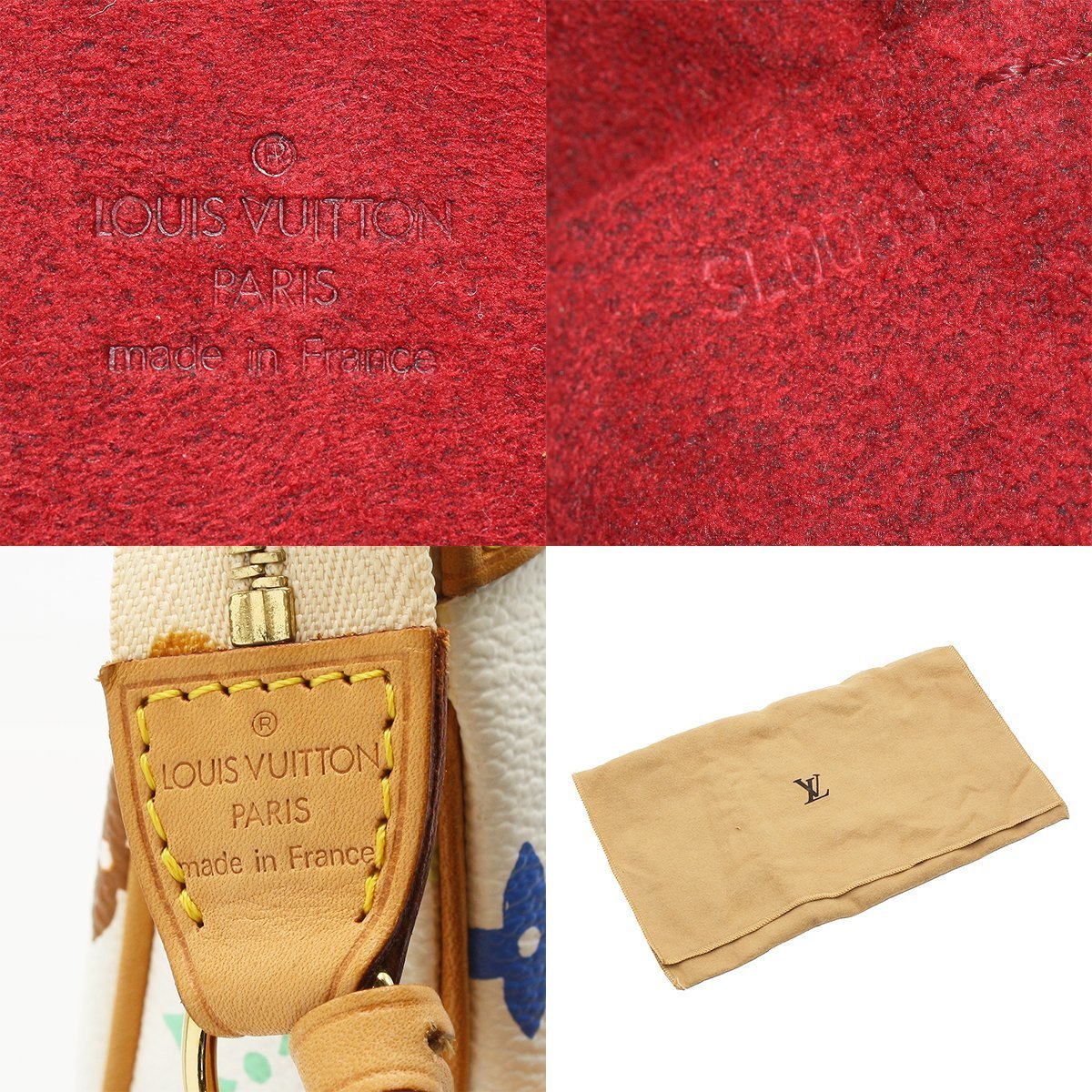 Louis Vuitton 2003 Monogram Multicolor Pochette Accessoires M92649