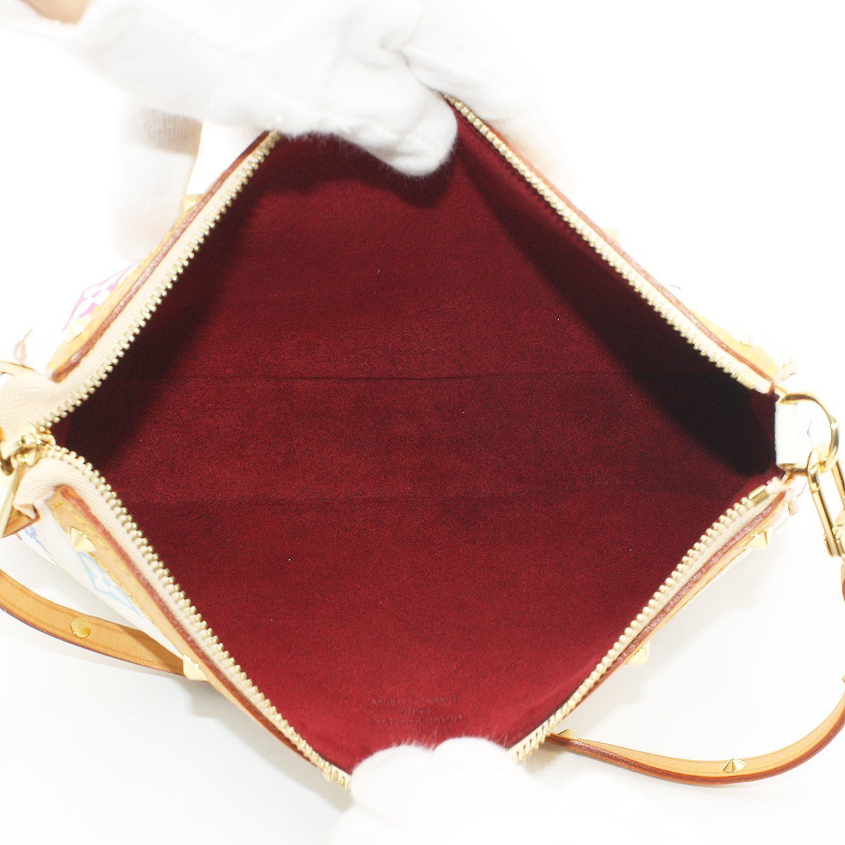 Louis Vuitton 2003 Monogram Multicolor Pochette Accessoires M92649