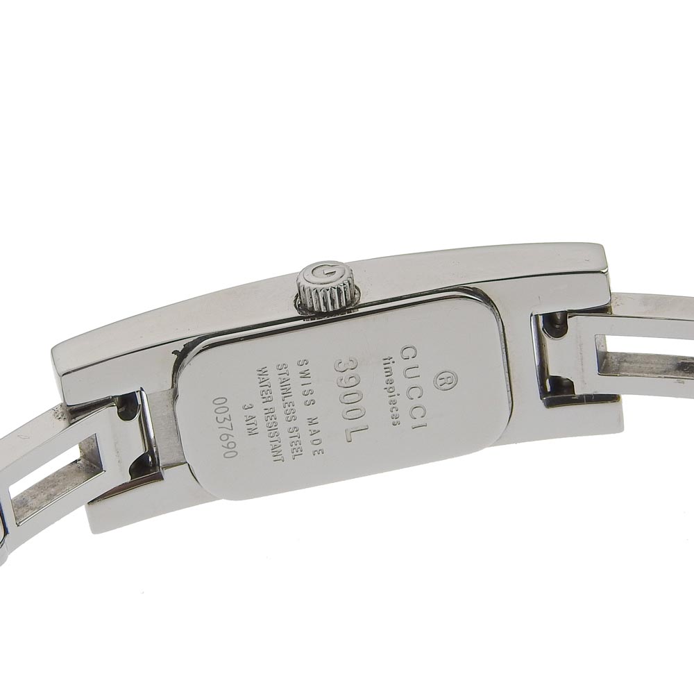 GUCCI Watches Quartz 3900L Stainless Steel Silver Silver dial Women Used