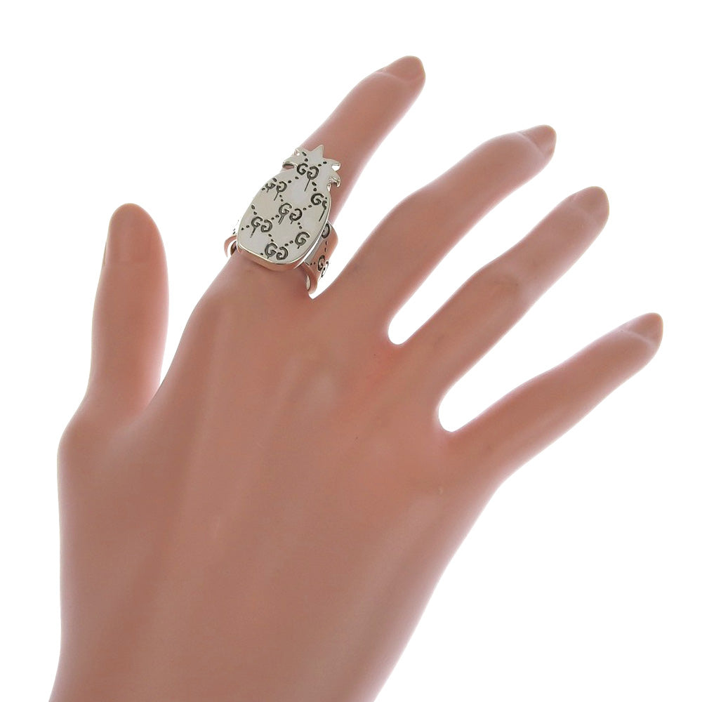 GUCCI Ring Silver925 Silver GG pineapple ghost Women 15 Used