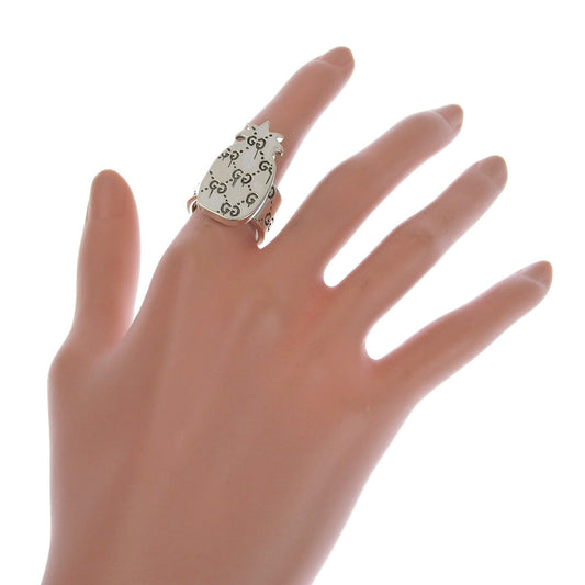 GUCCI Ring Silver925 Silver GG pineapple ghost Women 15 Used