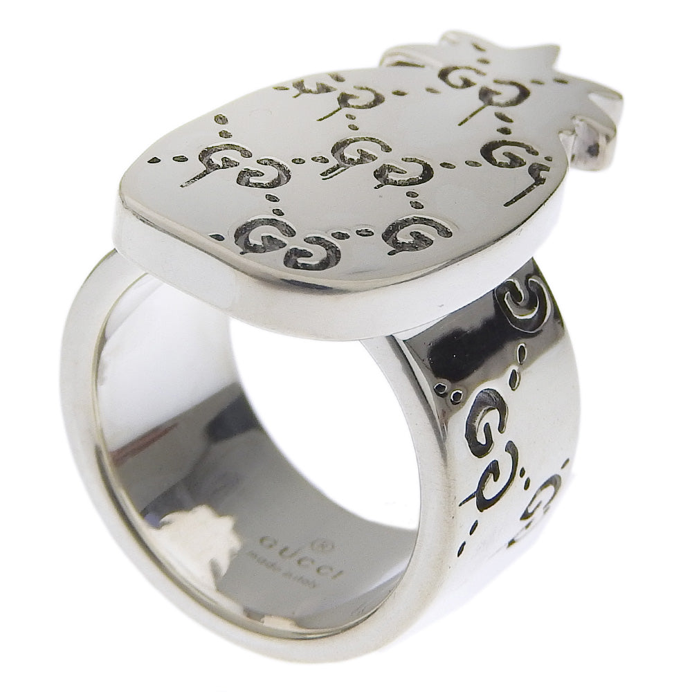 GUCCI Ring Silver925 Silver GG pineapple ghost Women 15 Used