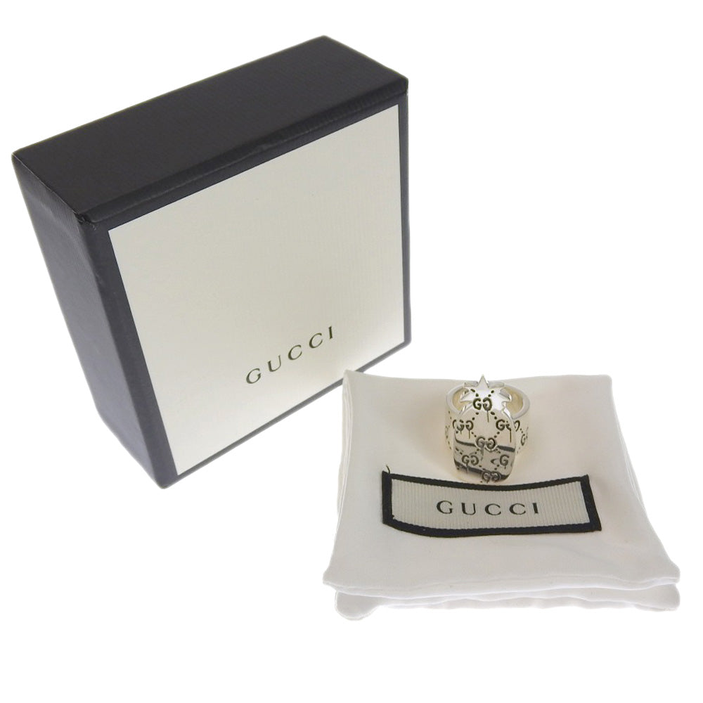 GUCCI Ring Silver925 Silver GG pineapple ghost Women 15 Used