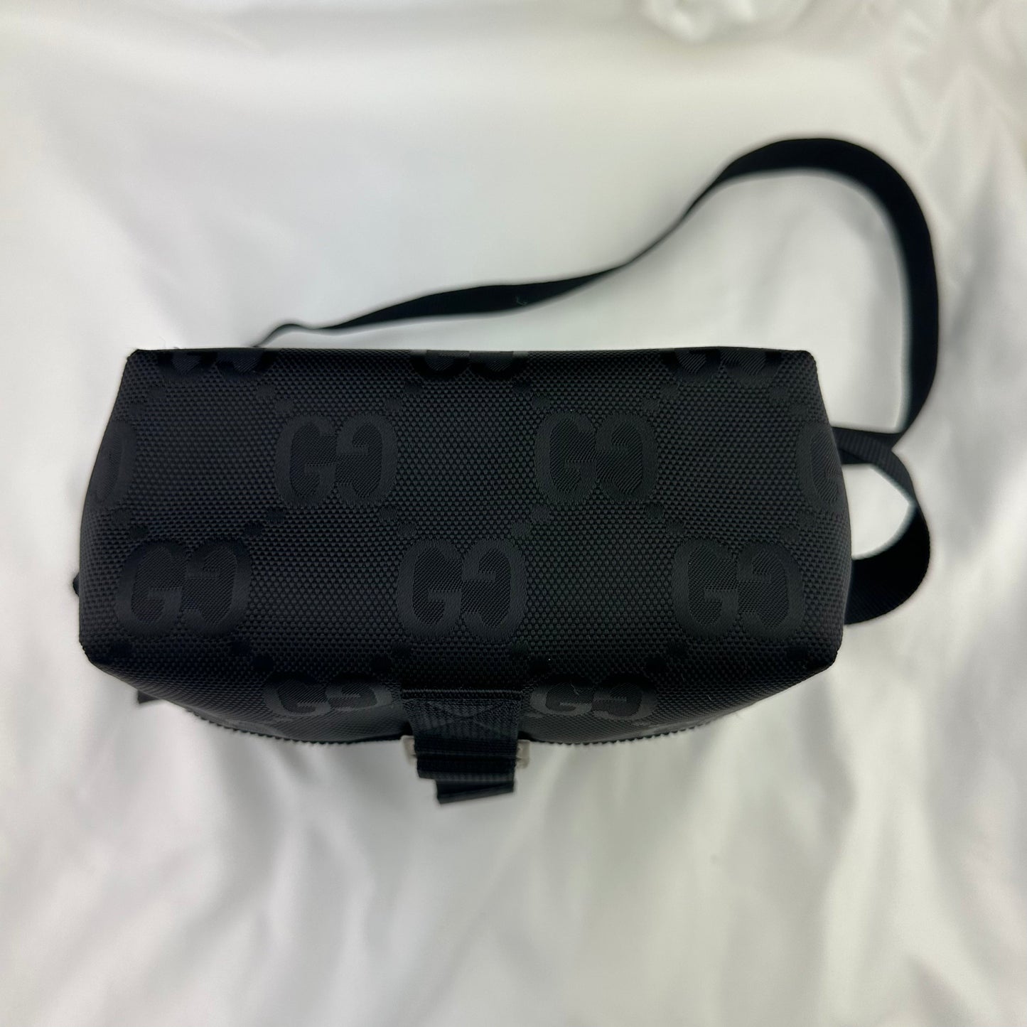 Gucci Off the Grid GG Nylon Messenger Bag in Black