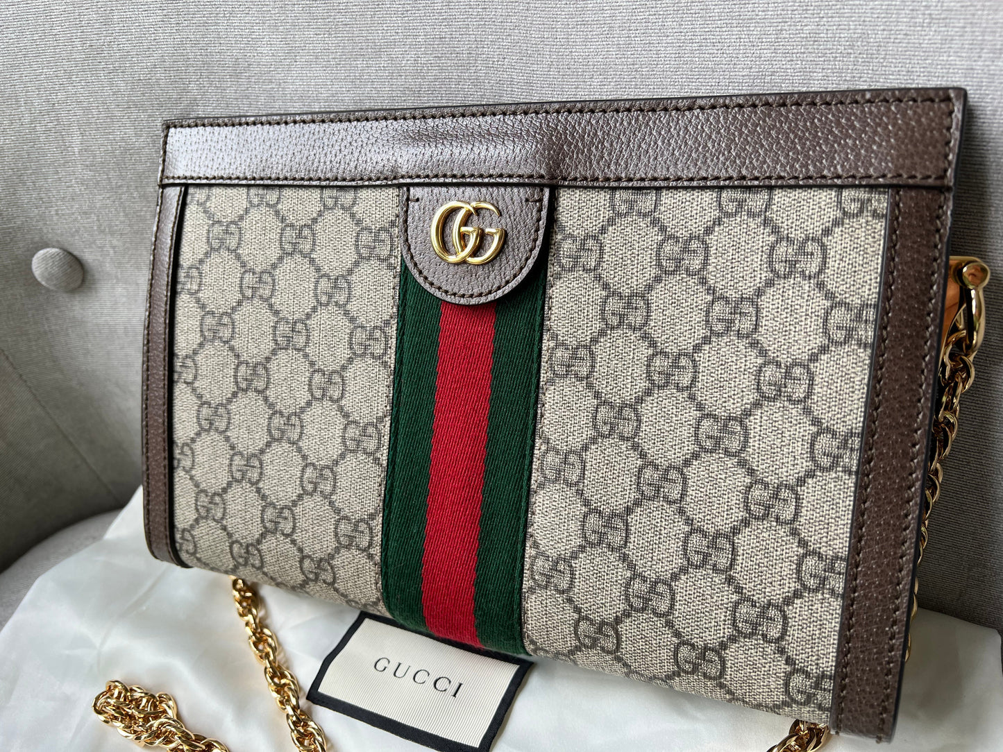 Gucci Supreme Ophidia Small Shoulder Bag (RRP £1470)