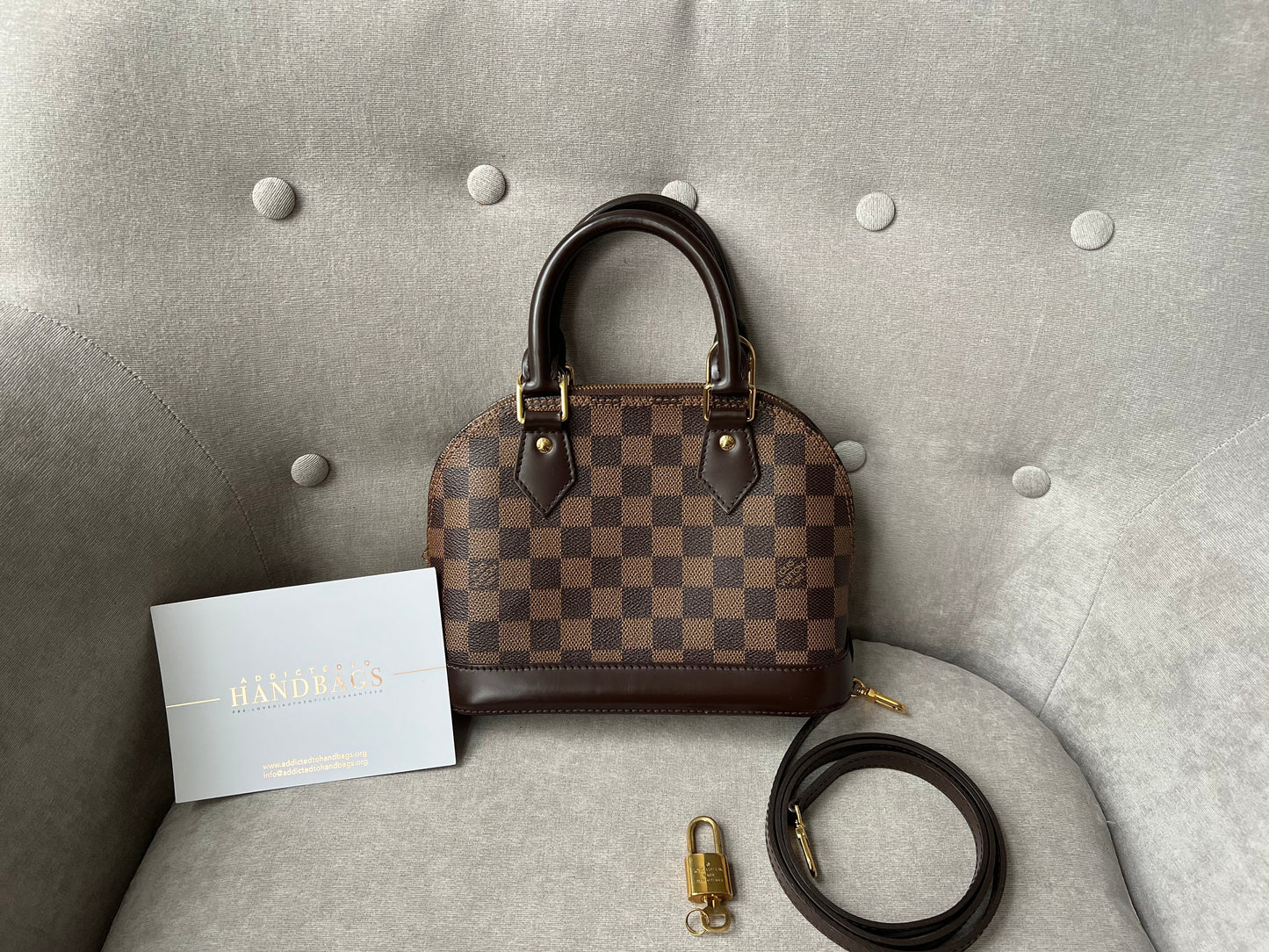 Louis Vuitton Alma BB Damier Ebene