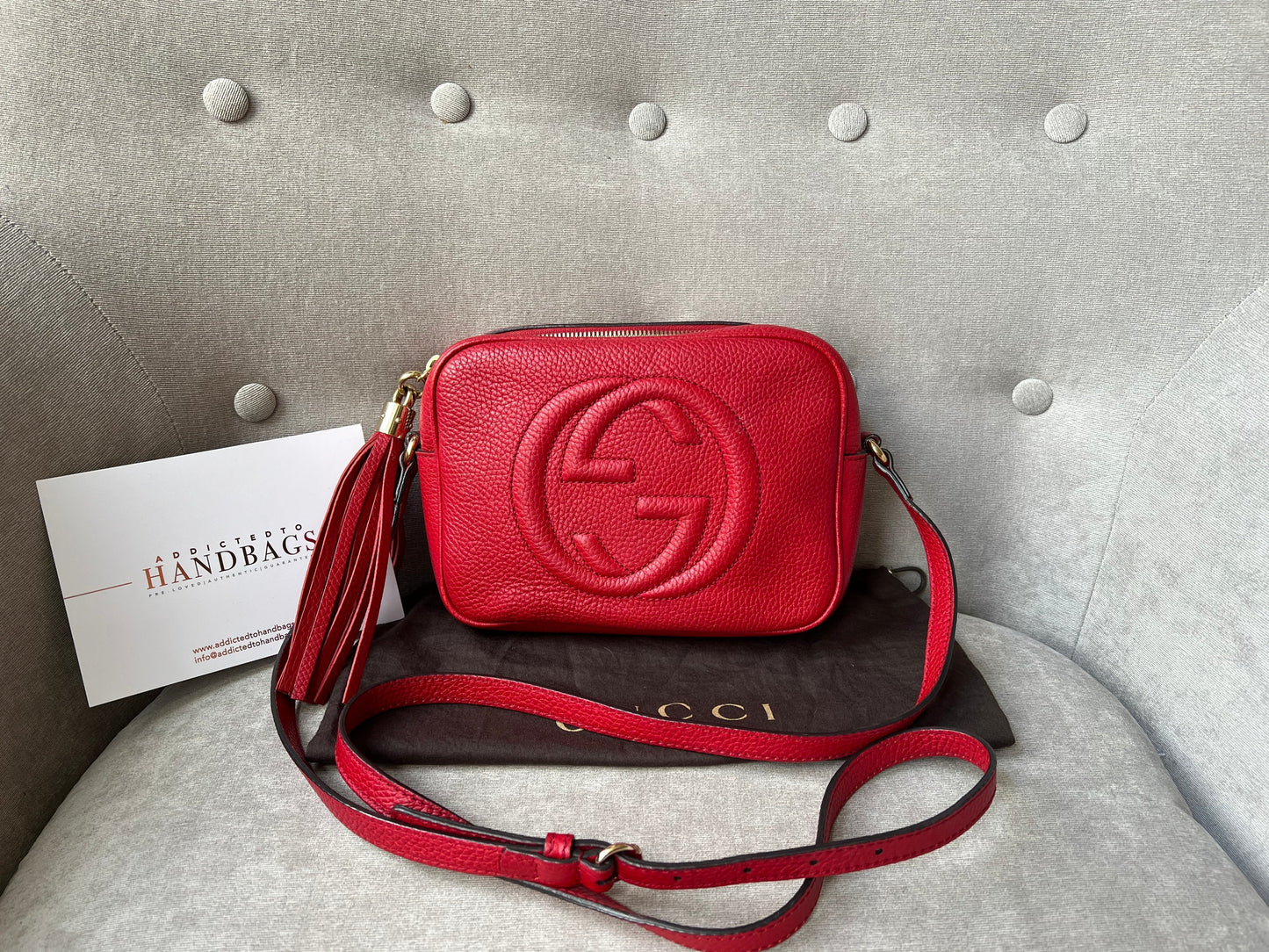 Gucci Red Soho Disco (RRP £1050)