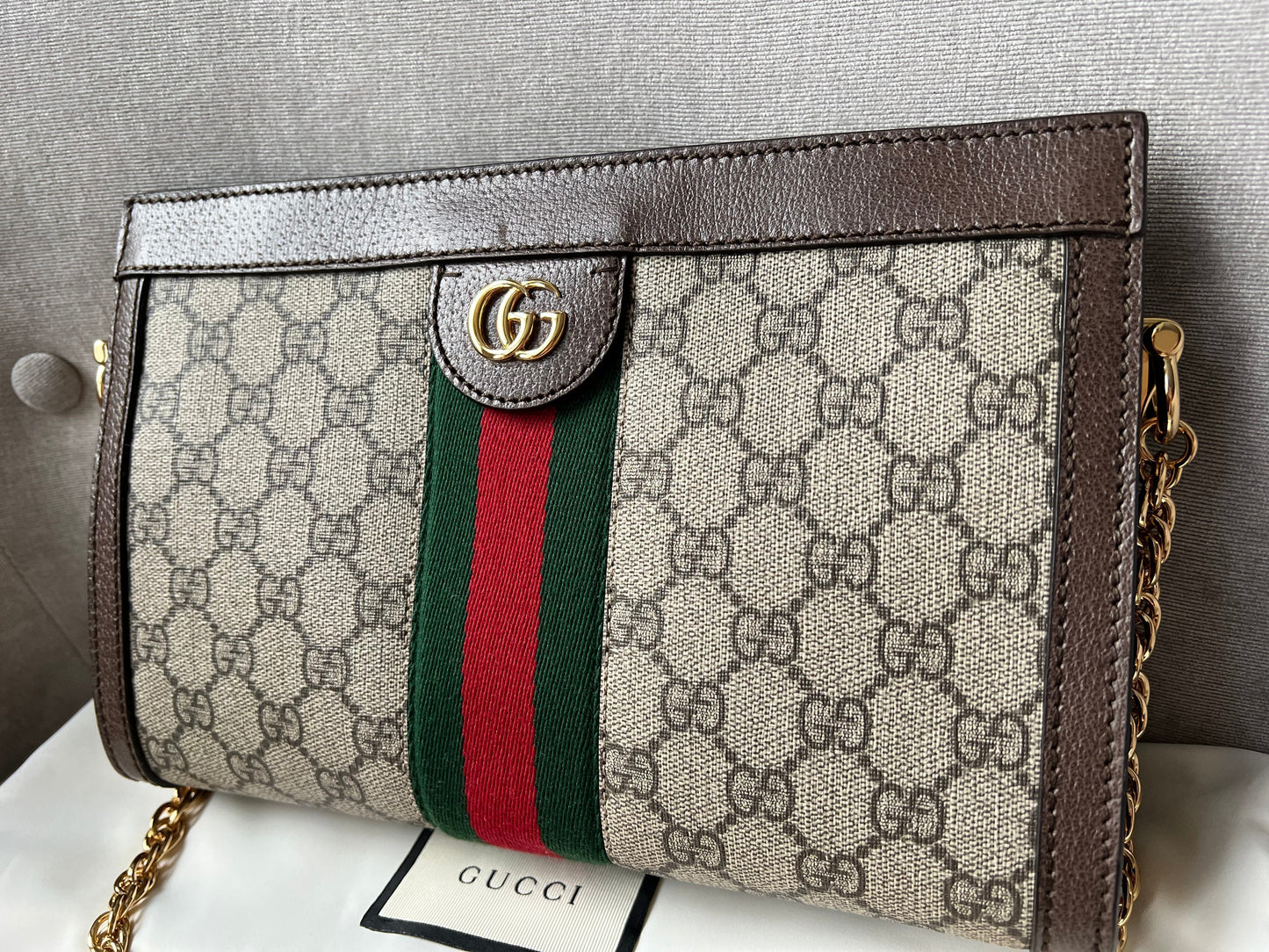 Gucci Supreme Ophidia Small Shoulder Bag (RRP £1470)