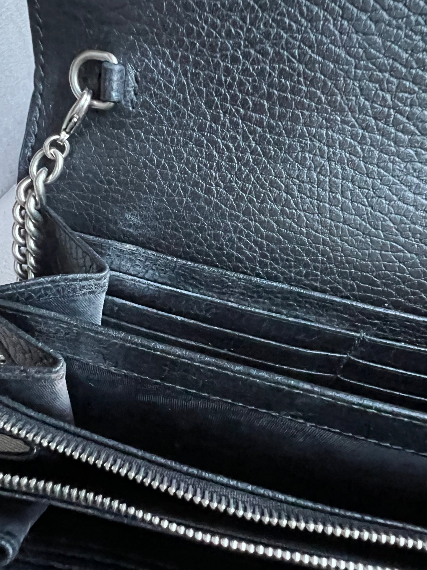 Gucci Dionysus Black Mini Chain Bag