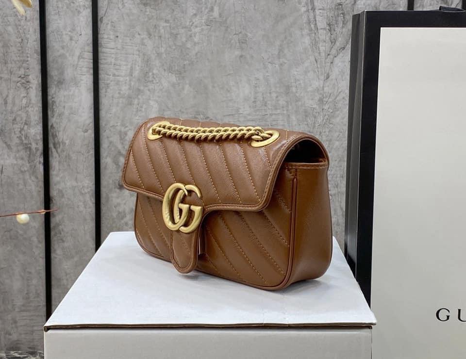 Gucci Marmont Small Matelass?? Shoulder Bag