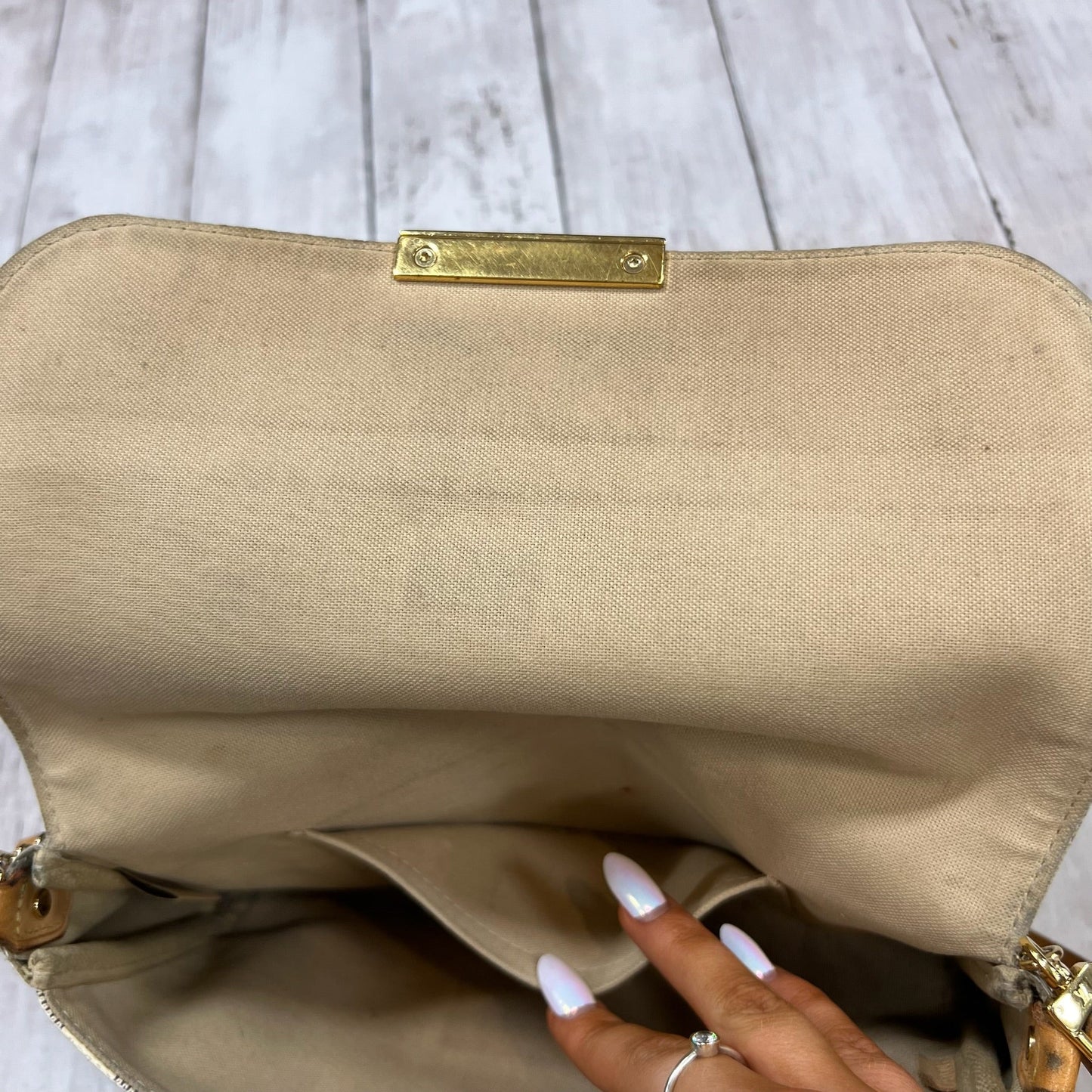 Damier Azur Favorite By Louis Vuitton  Size: Small