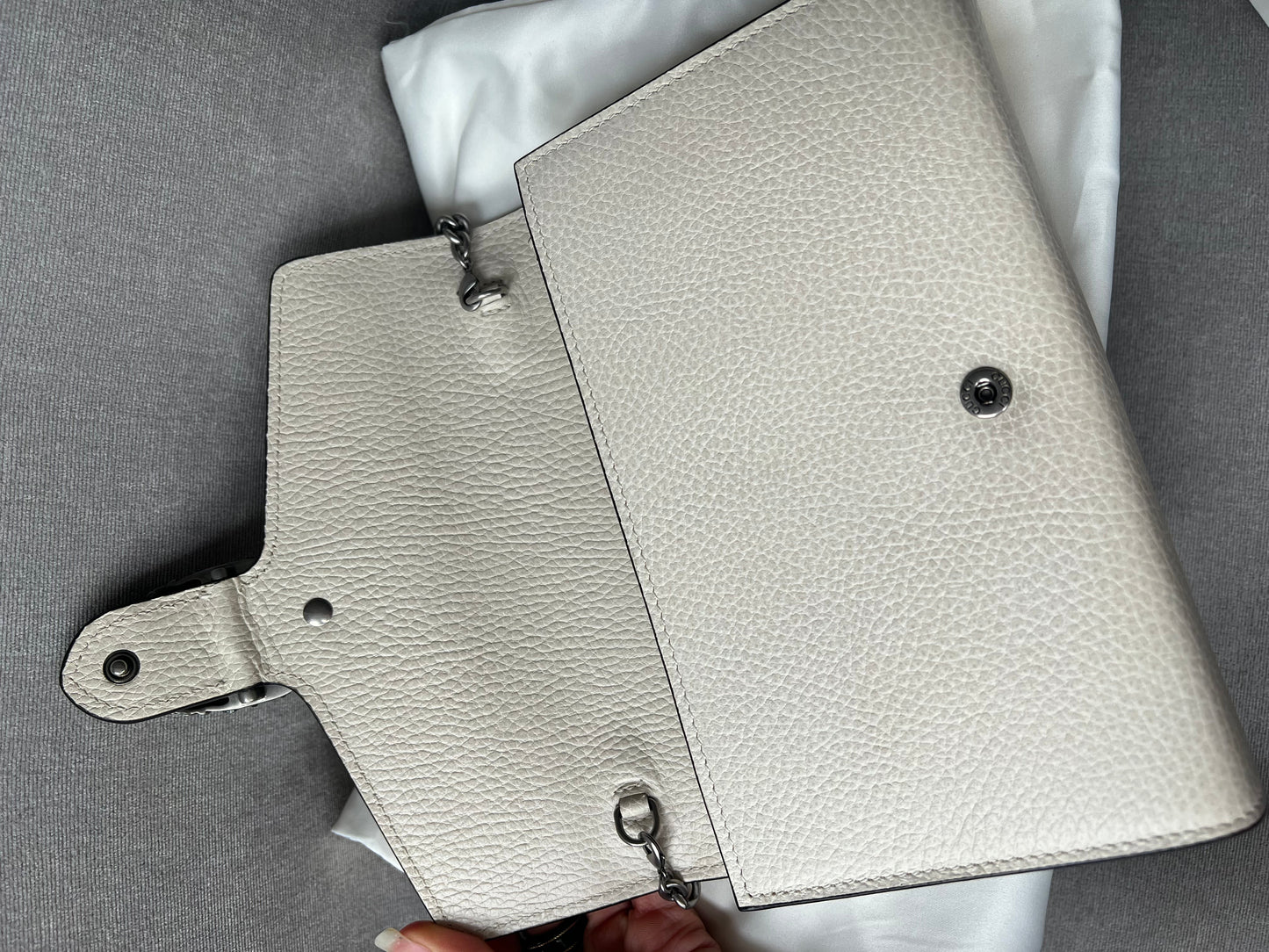 Gucci Dionysus White Mini Chain Bag (RRP £1340)