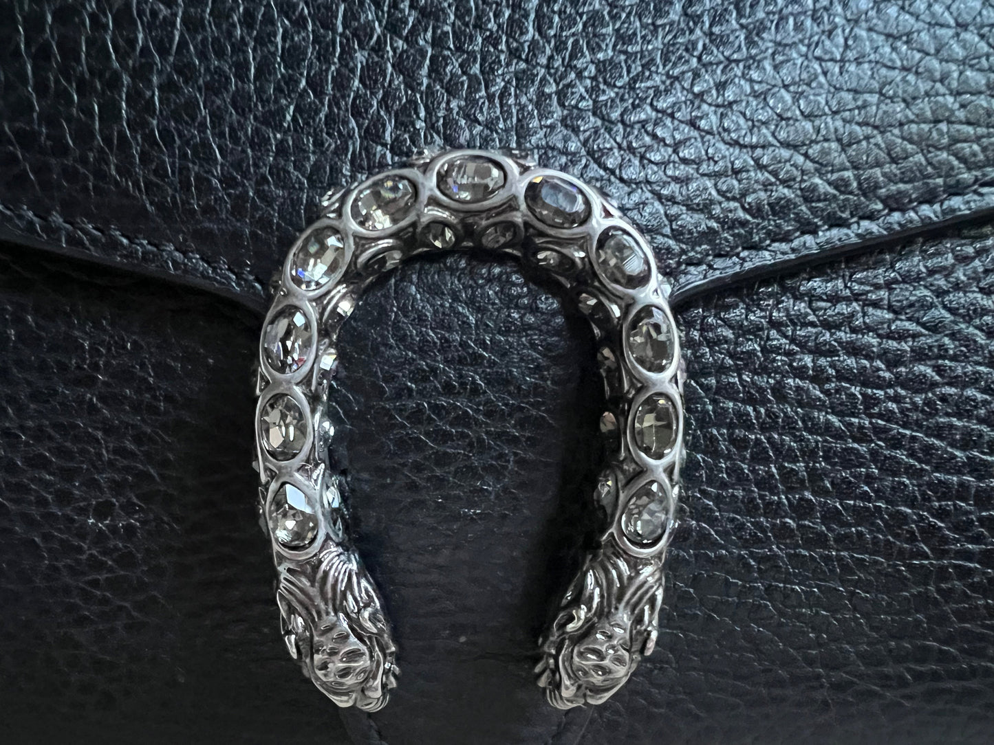 Gucci Dionysus Black Mini Chain Bag