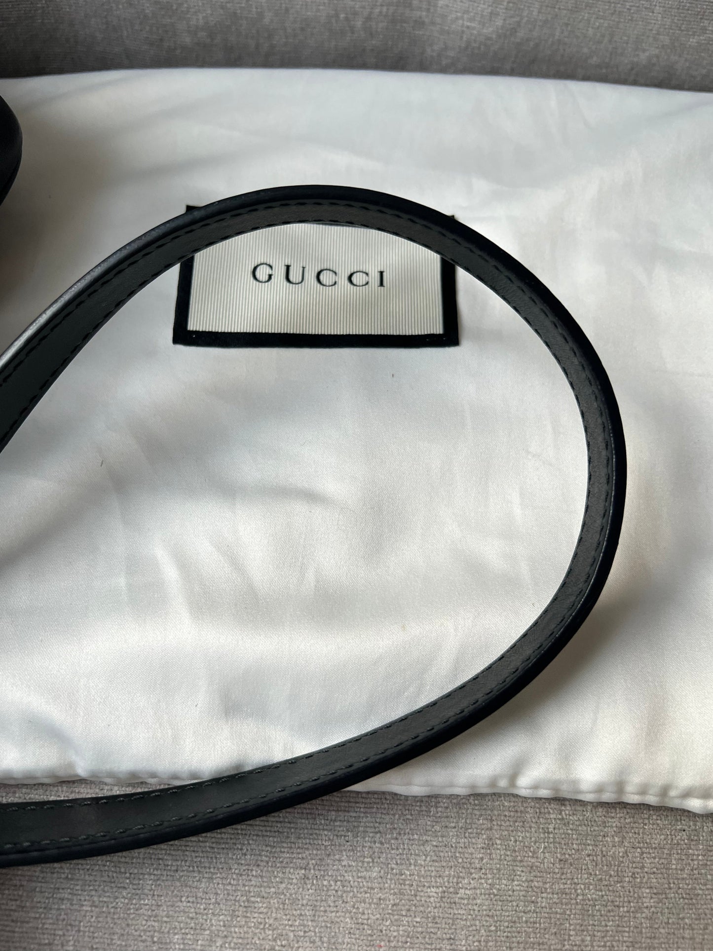 Gucci GG Black Marmont Mini Shoulder Bag