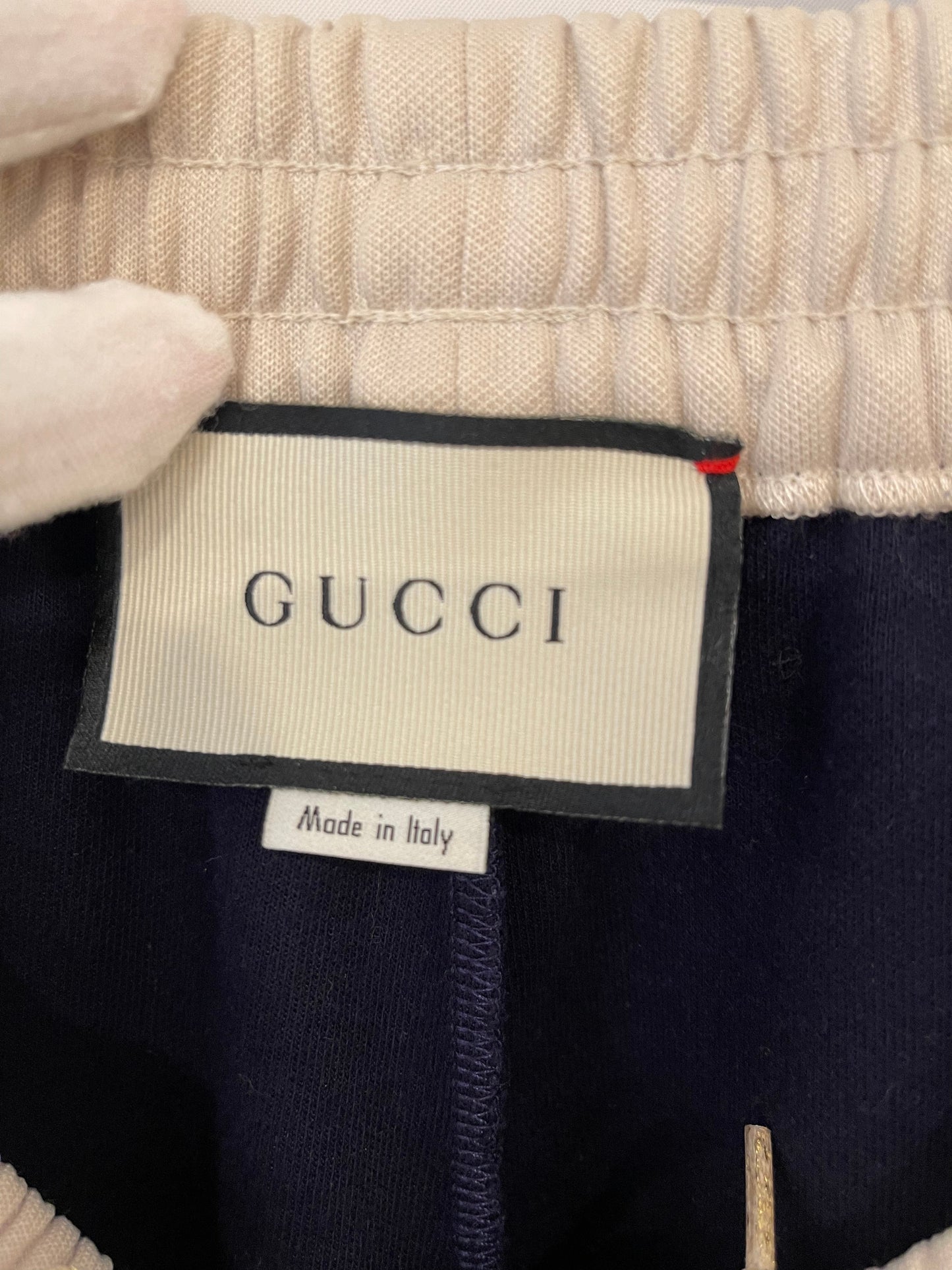 Gucci Navy Guccify Yourself Track Pants Size XS (UK 6)