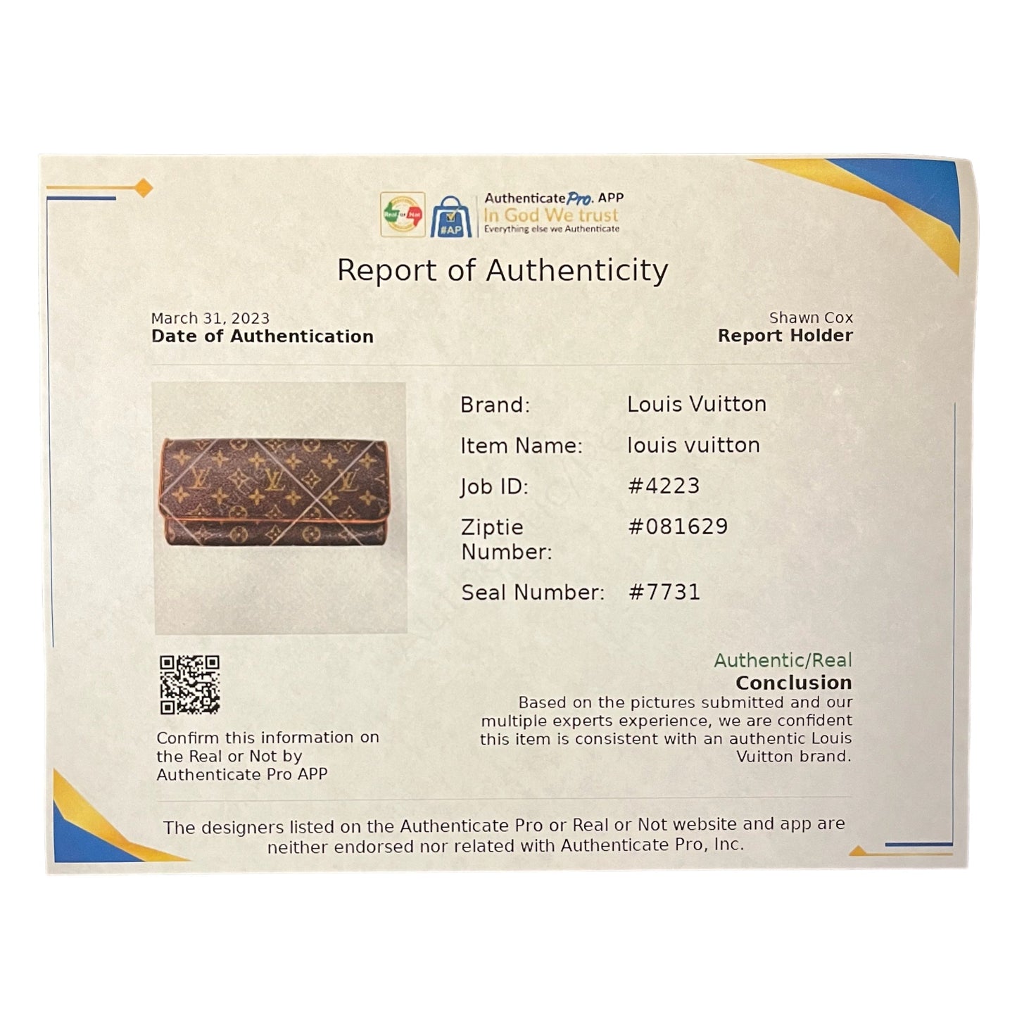 Clutch Luxury Designer By Louis Vuitton  Size: Medium