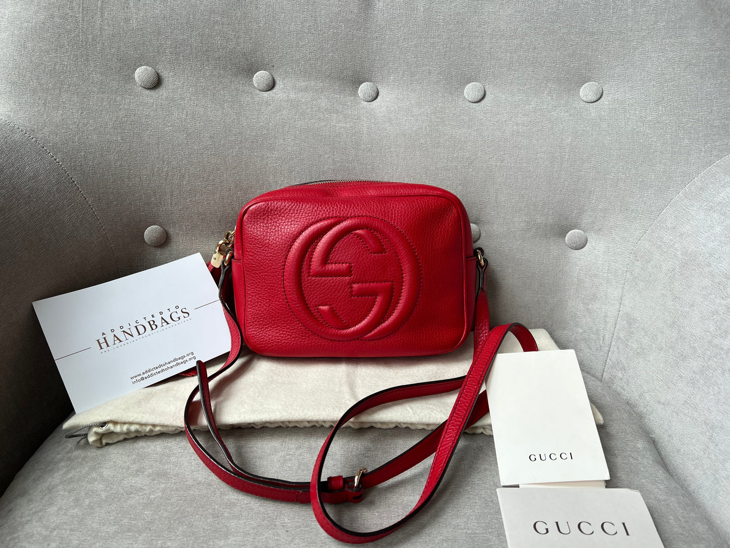 Gucci Red Soho Disco (RRP £1050)