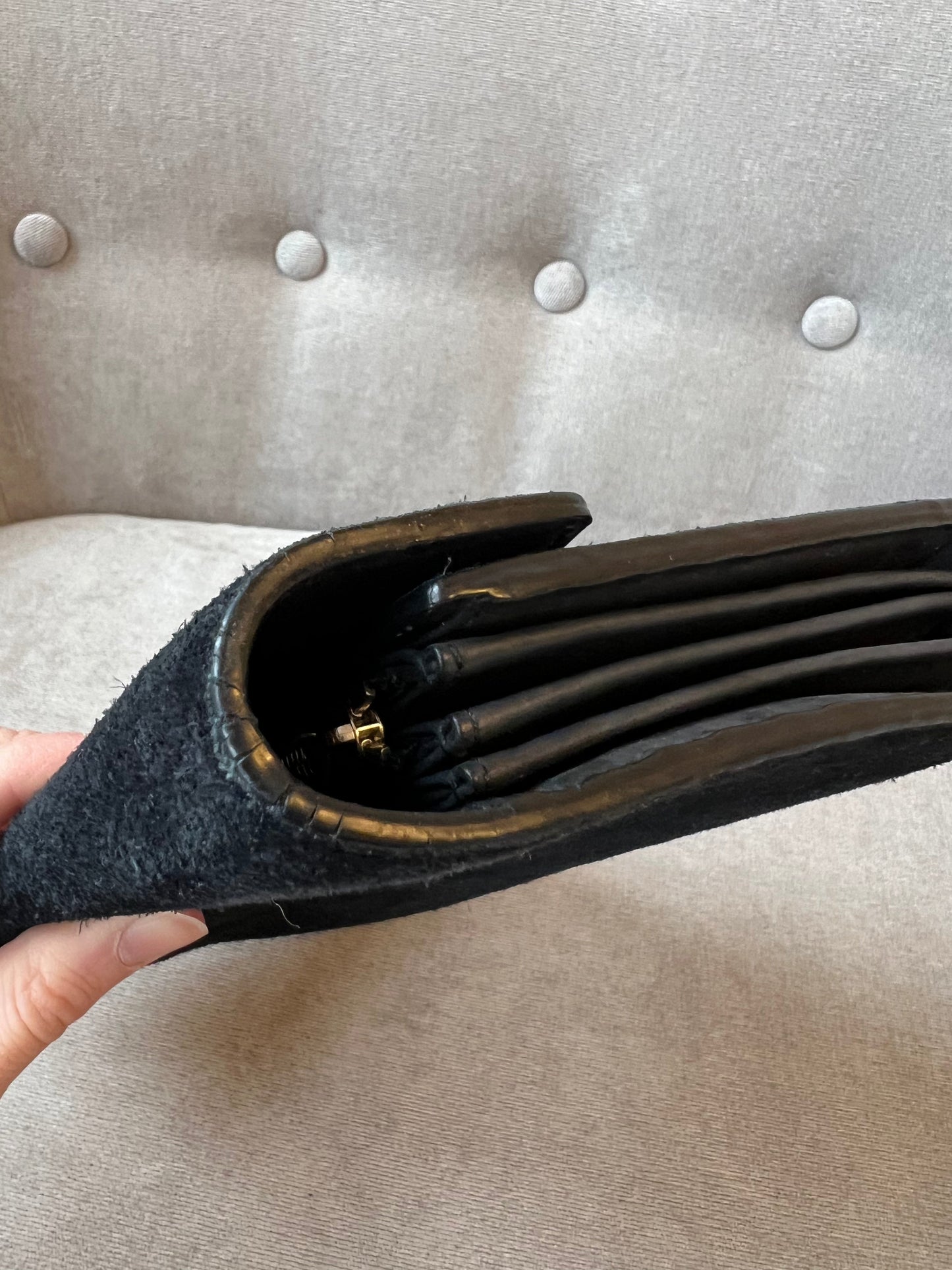 Gucci Dionysus Black Suede Mini Bag