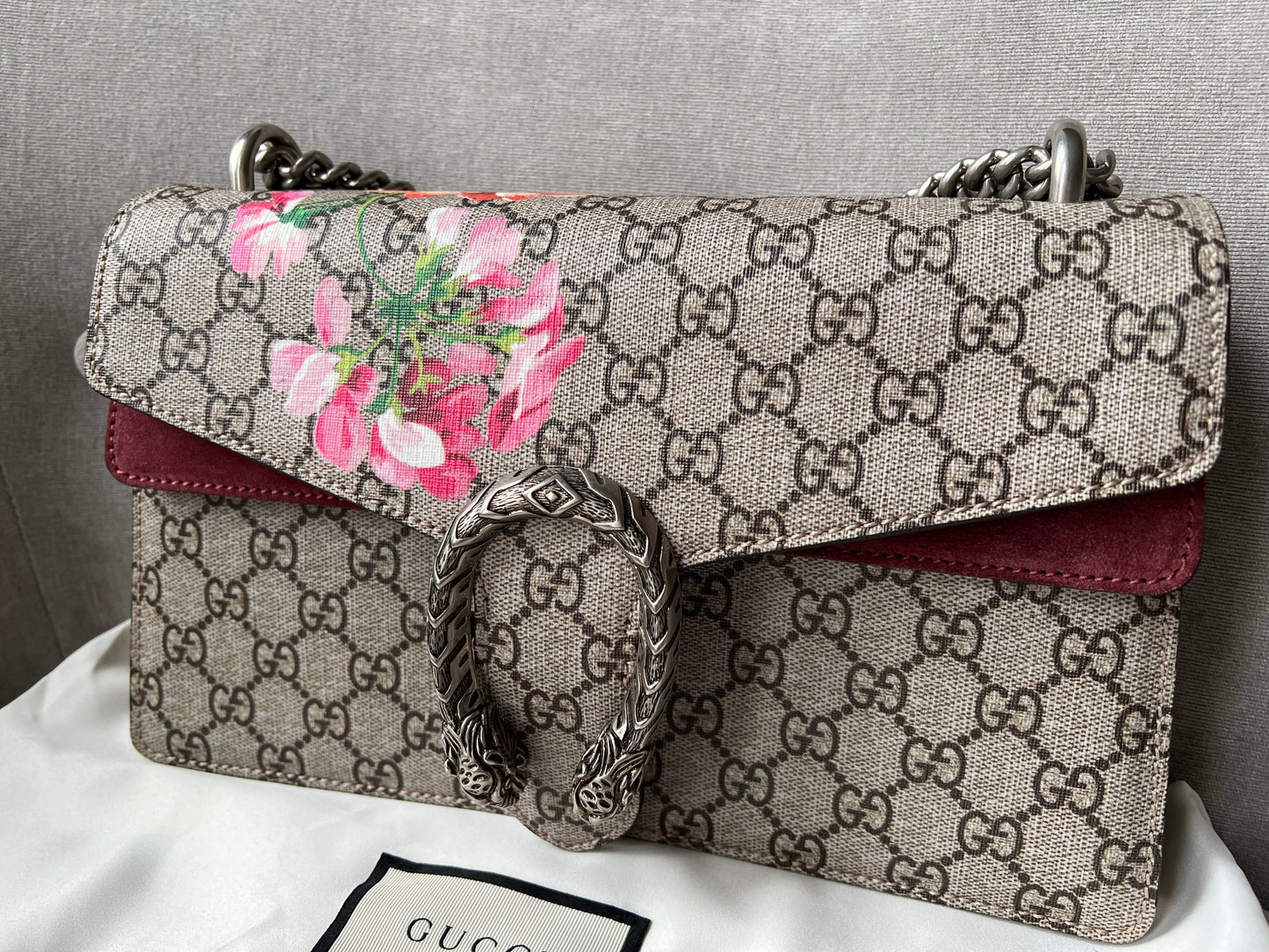 Gucci Dionysus GG Blooms Small Shoulder Bag